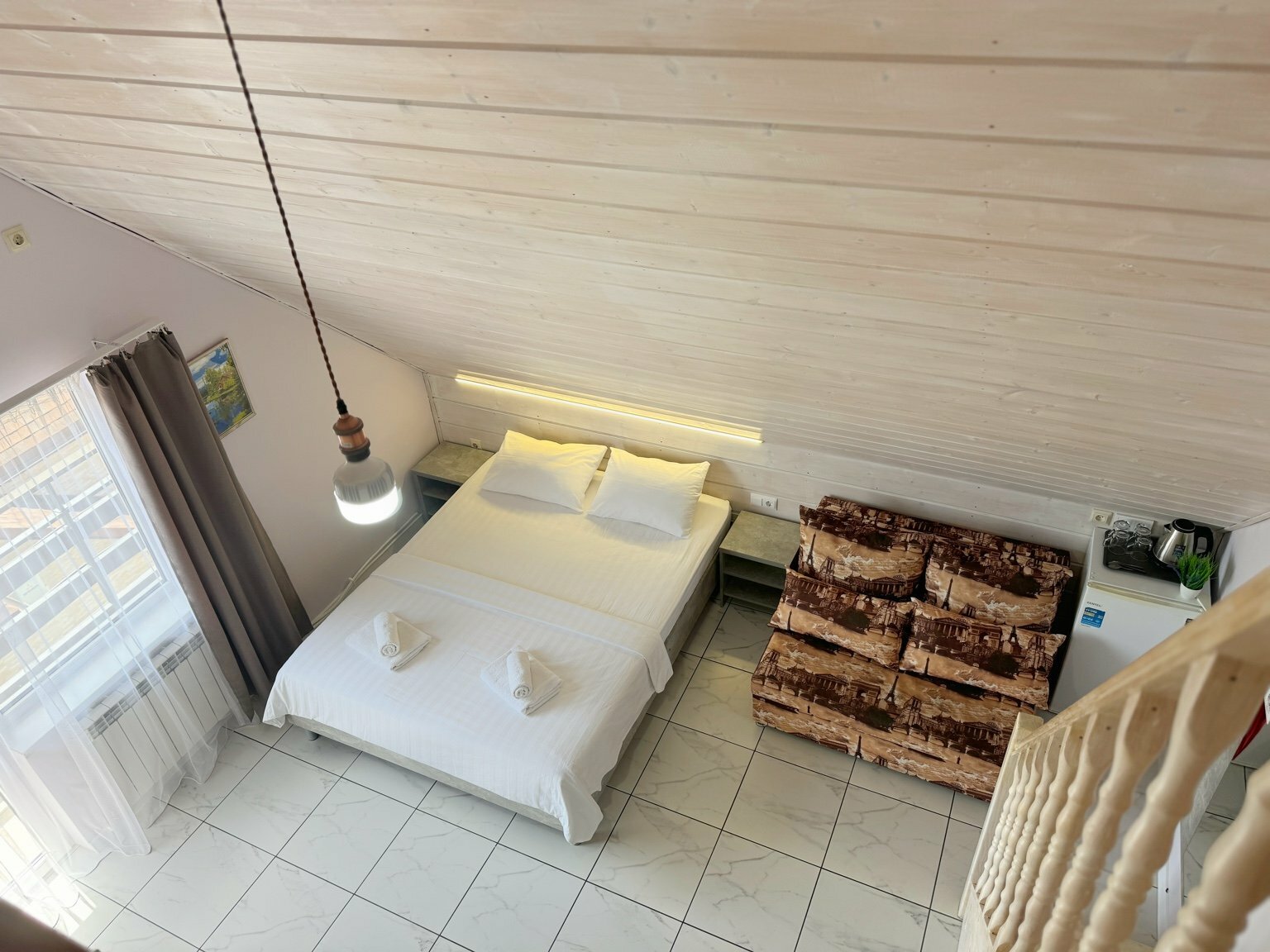 Двухъуровневый сьют с балконом