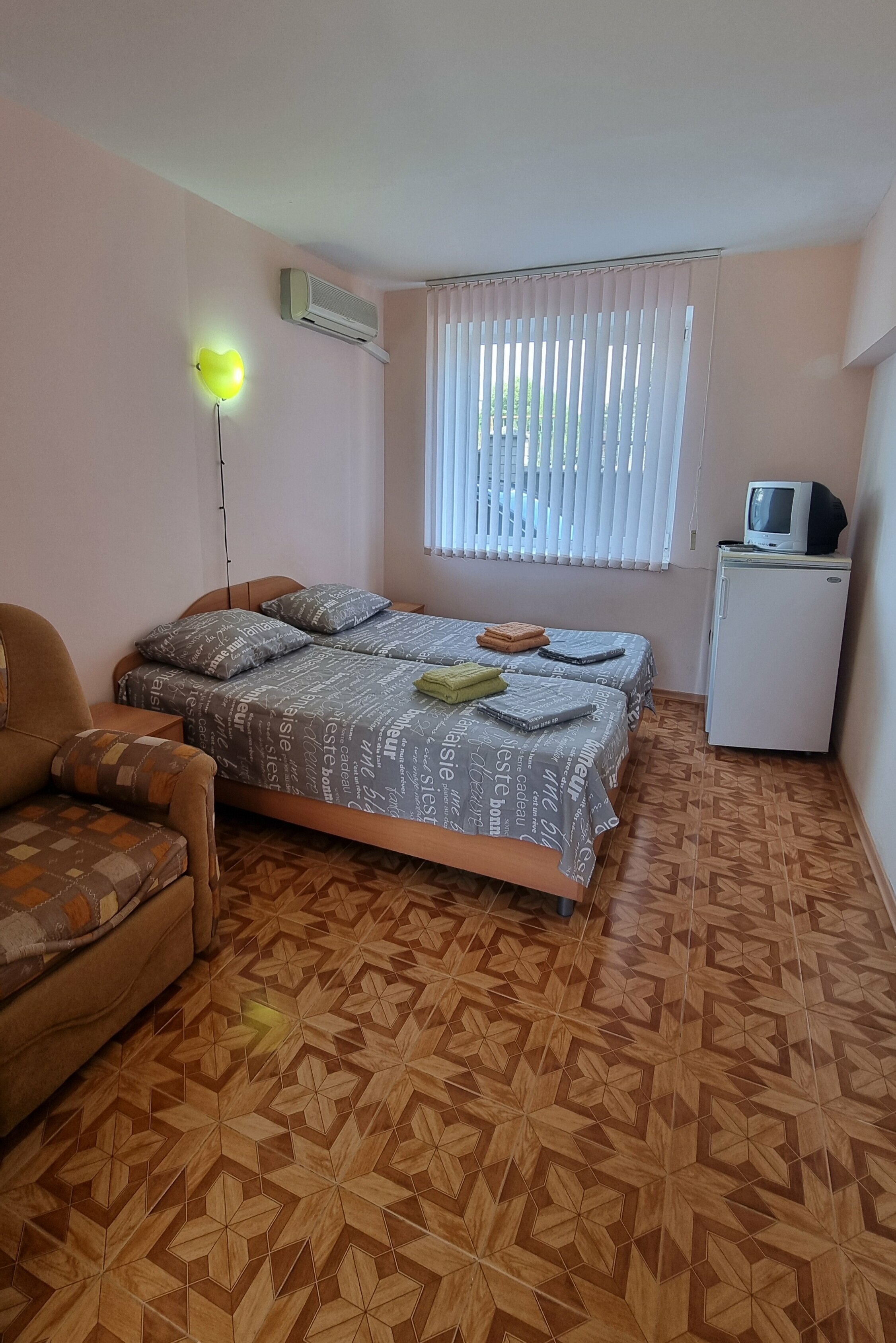 Двухместный номер с 2 отдельными кроватями, вид на город