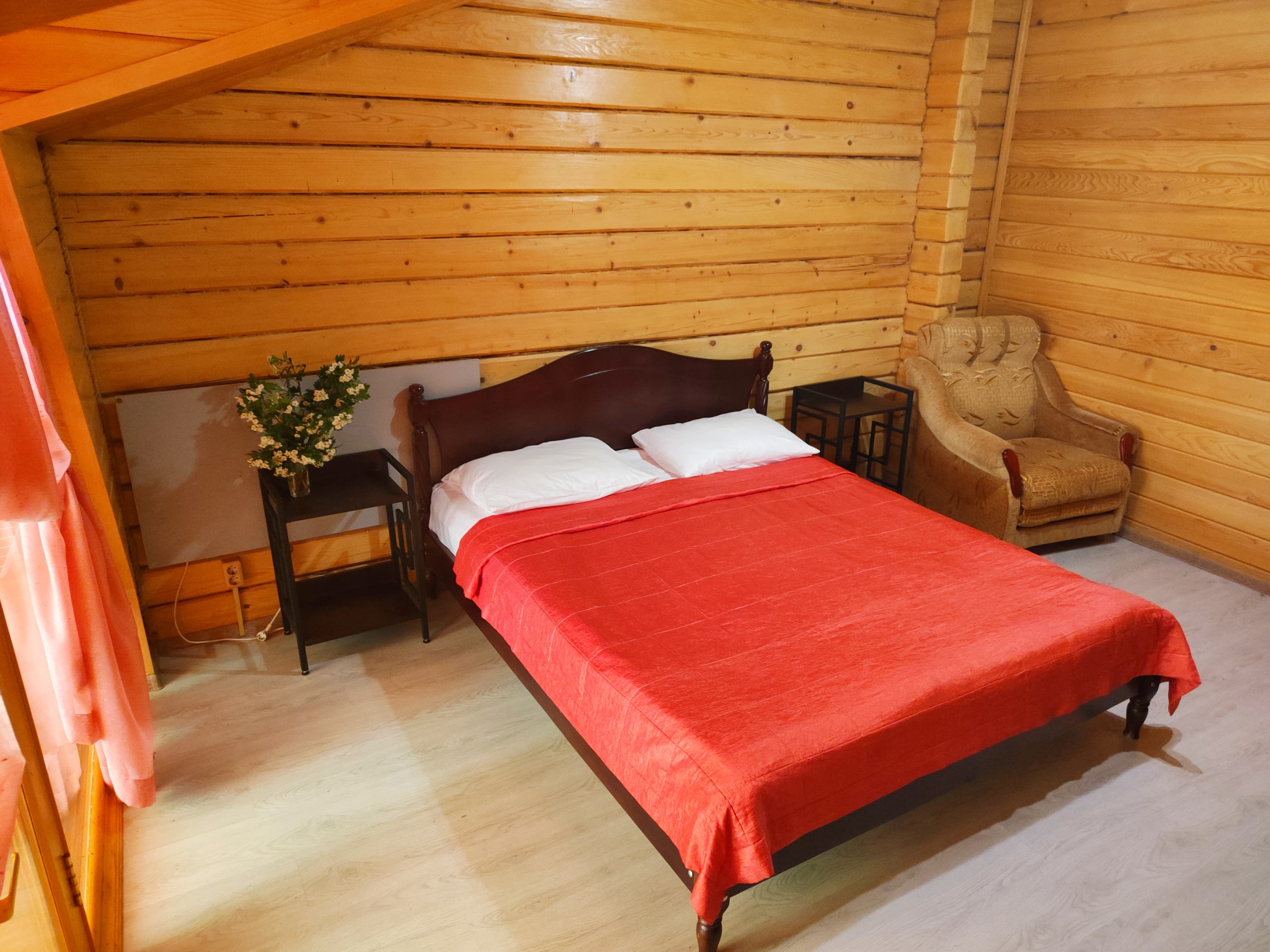 Двухместный номер с 1 кроватью и балконом