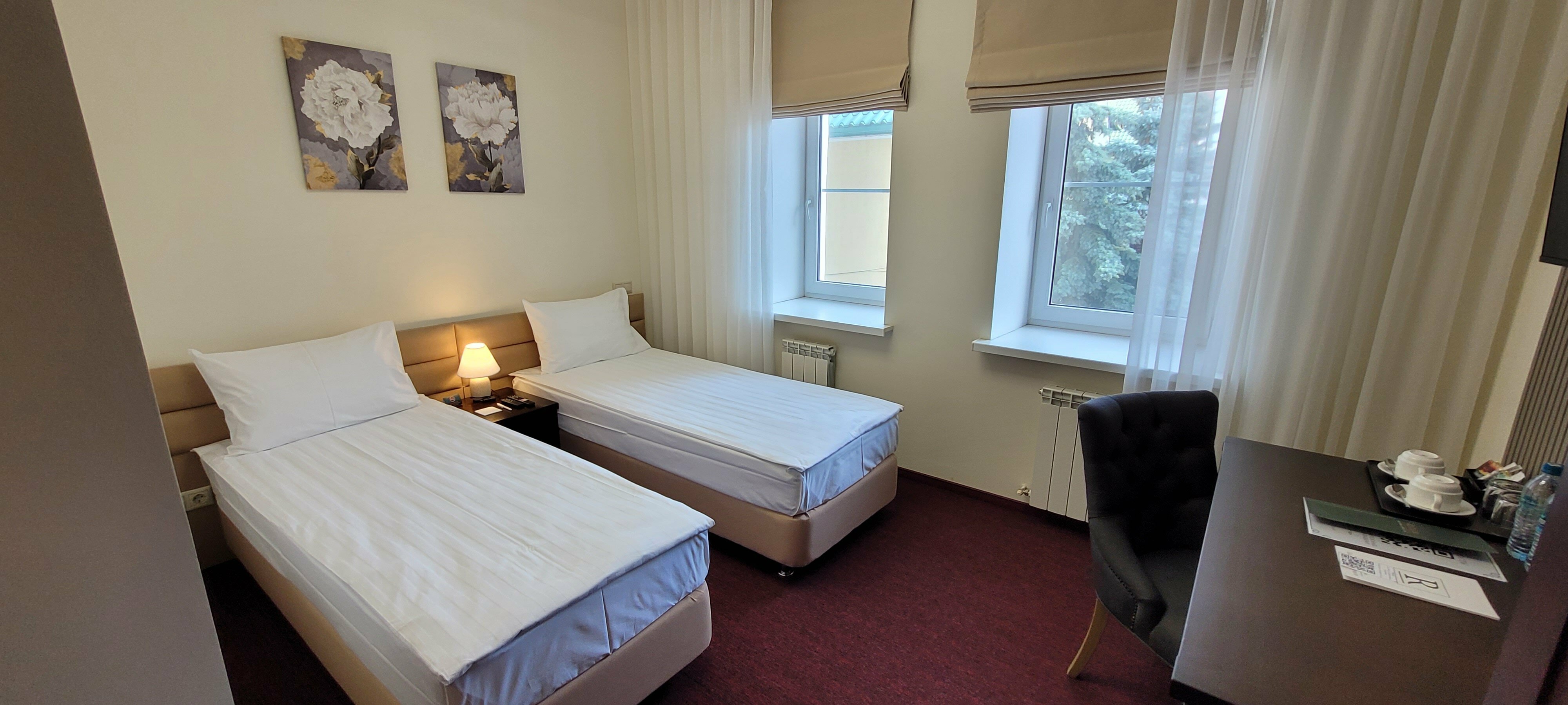 Стандартный двухместный номер с 2-мя раздельными кроватями