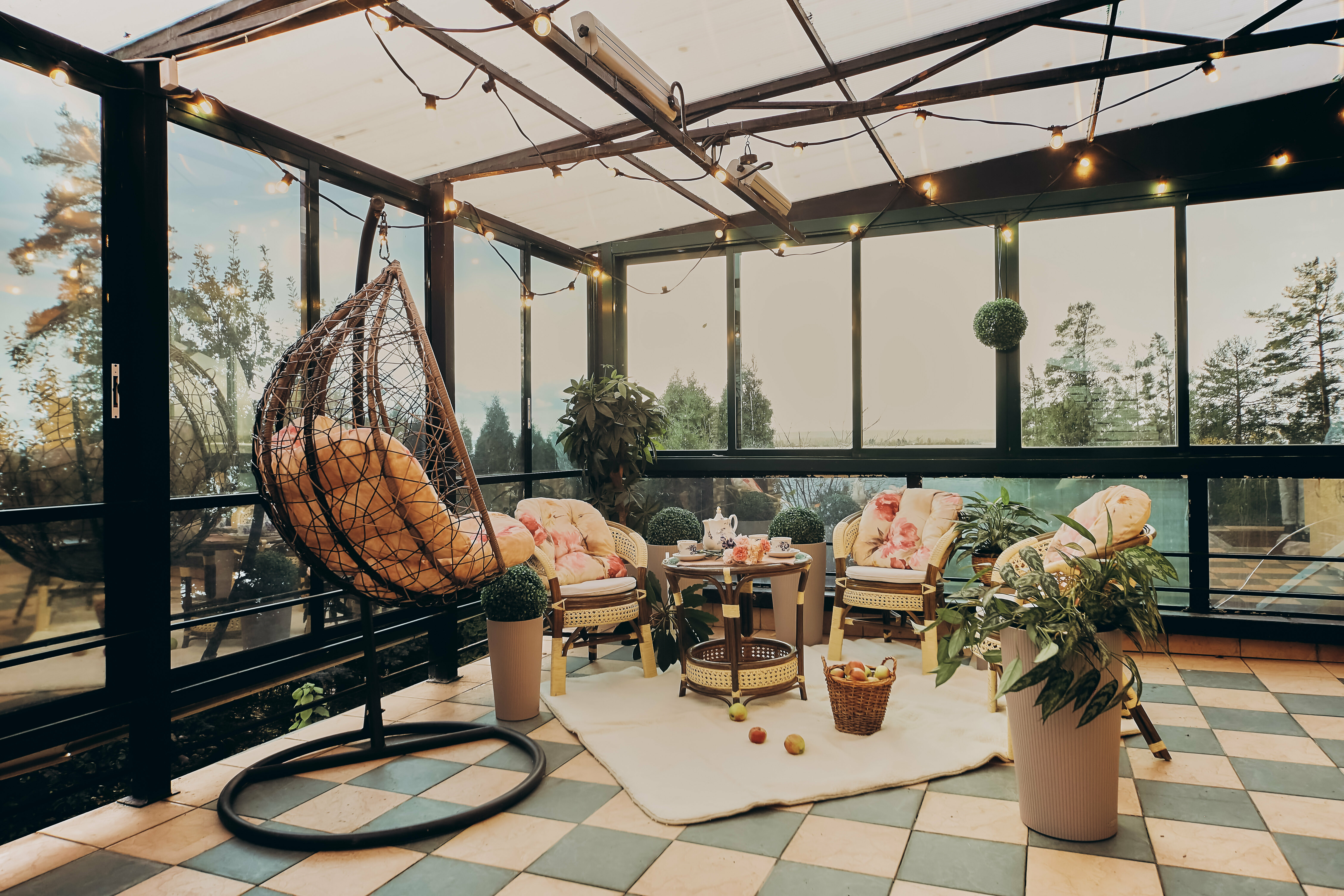 Коттедж с видом на озеро