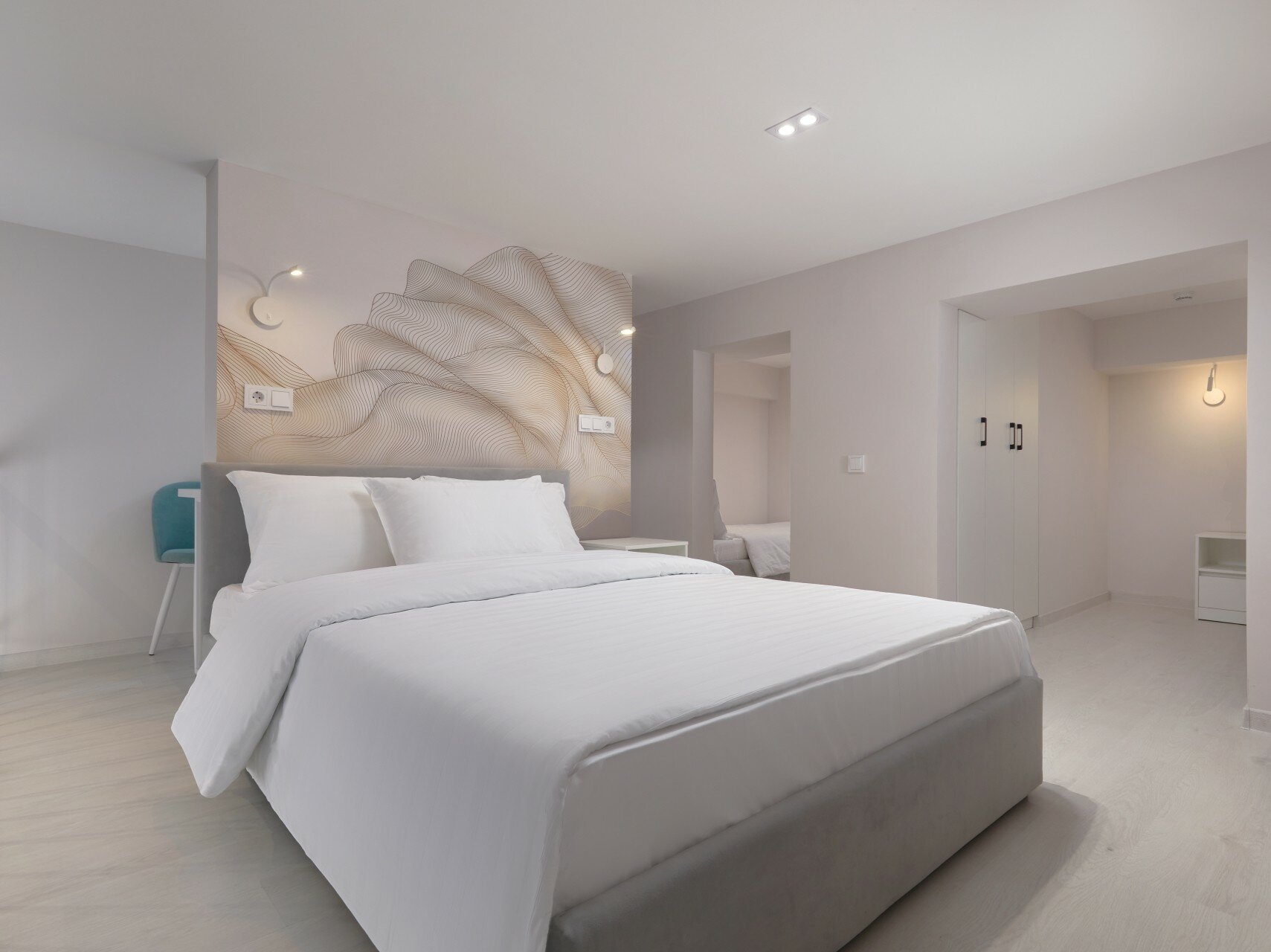 Apartment Двухэтажный двухкомнатный номер без балкона