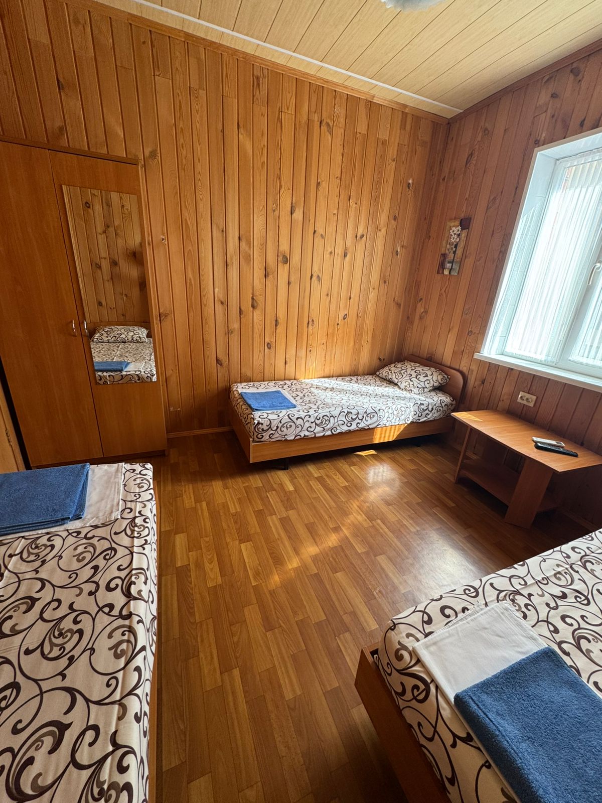 Бюджетный трехместный номер