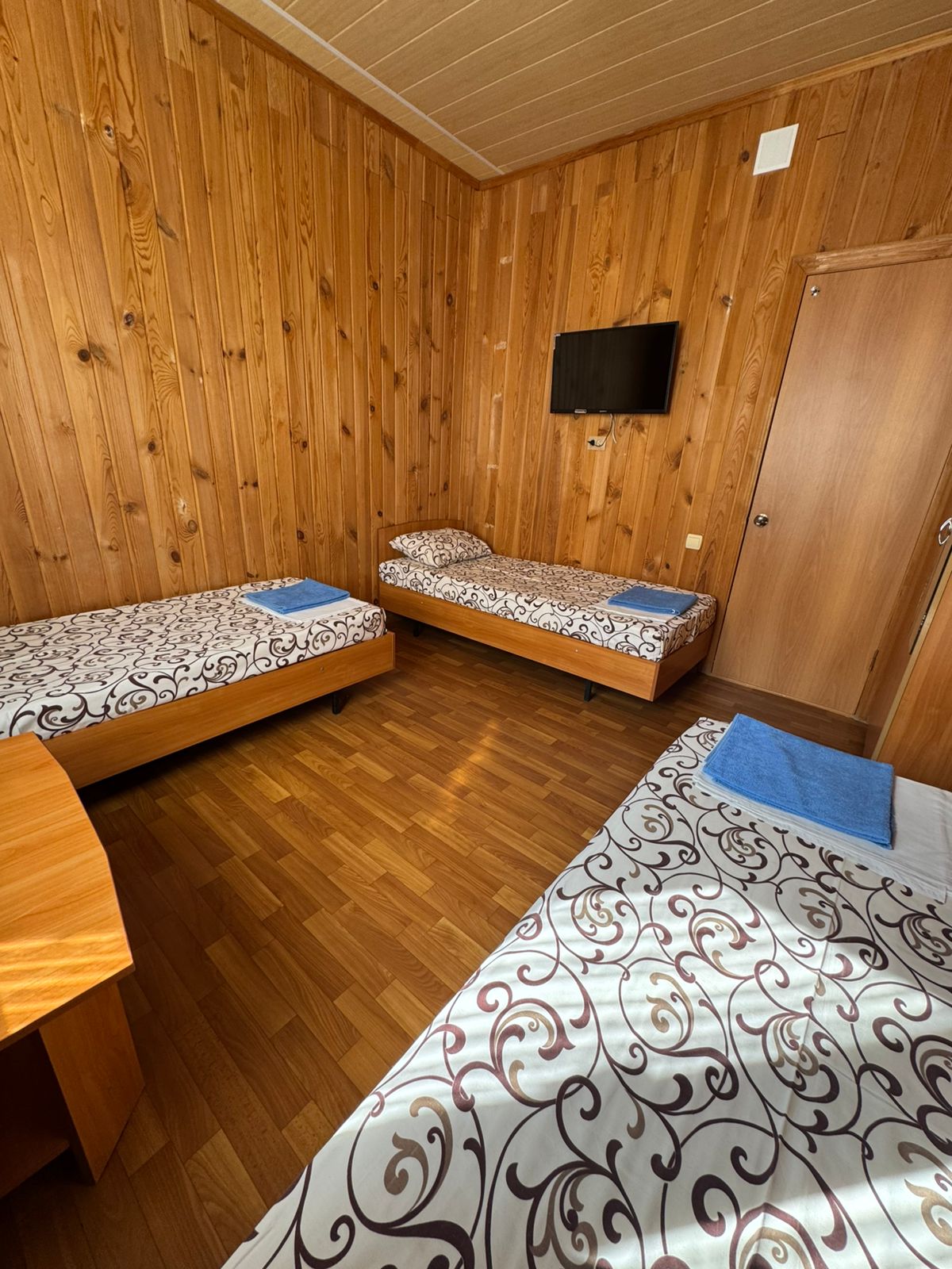 Бюджетный трехместный номер