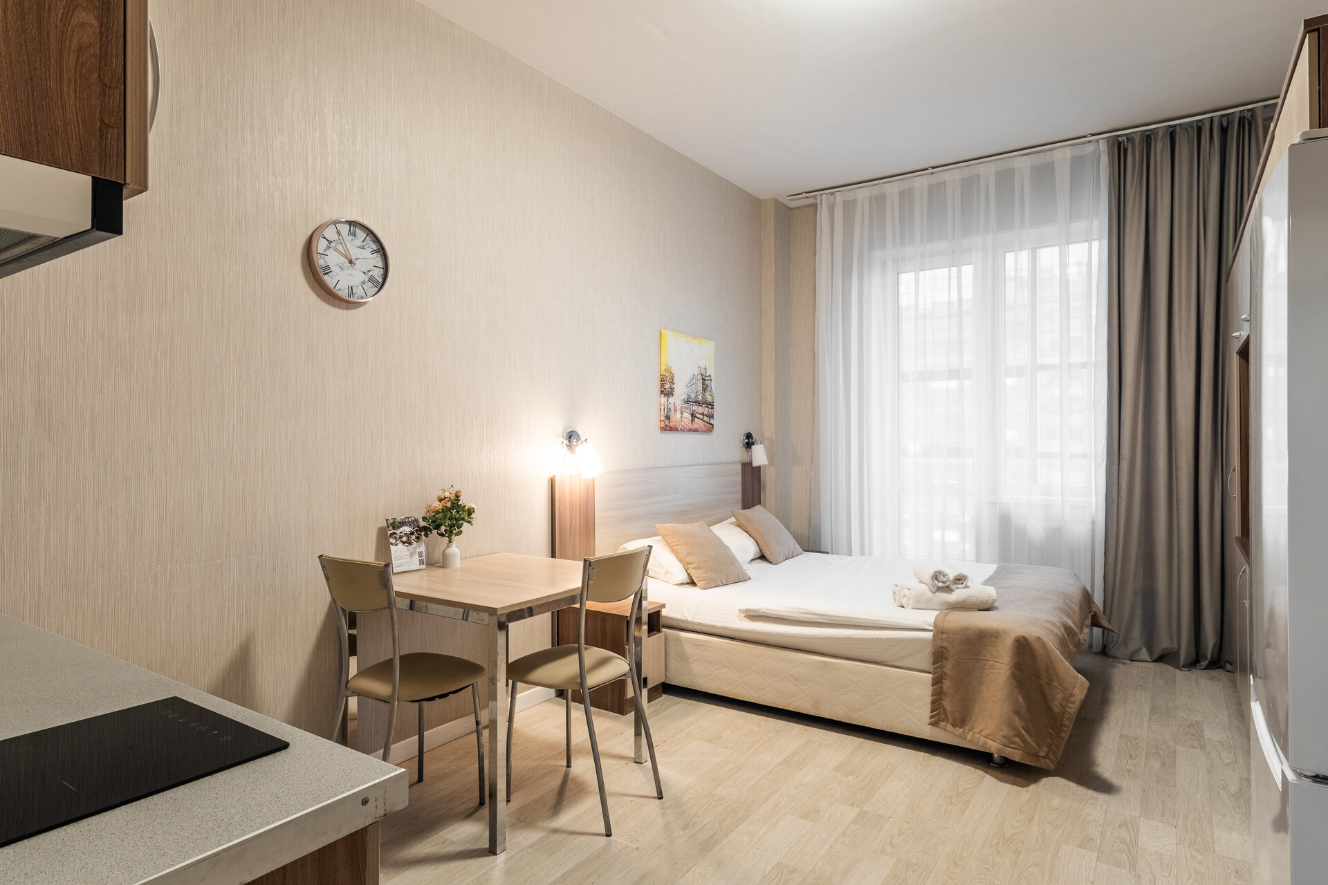 Стандартный двухместный номер с 1 кроватью или 2 отдельными кроватями и балконом