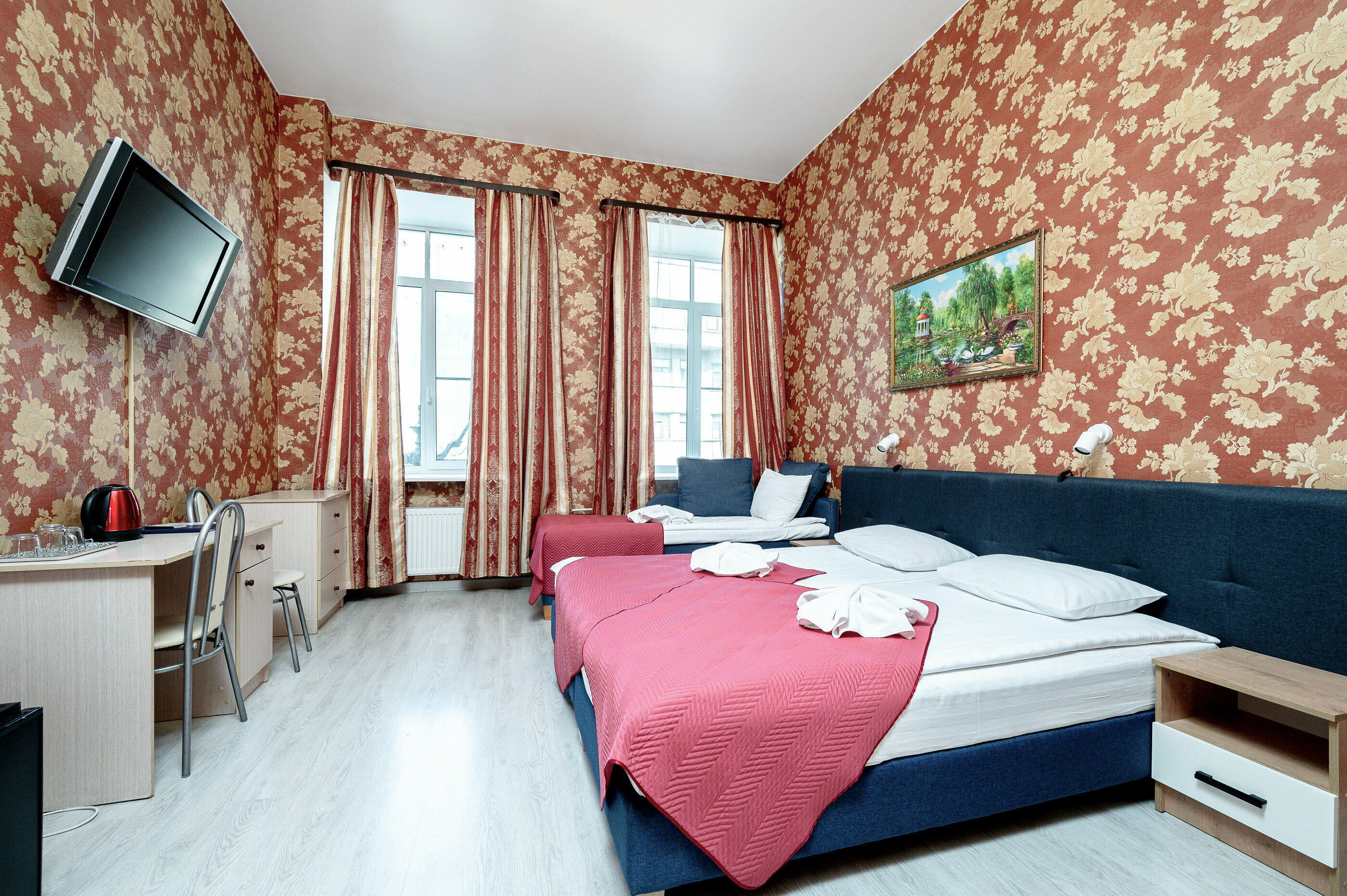 Стандартный трехместный номер