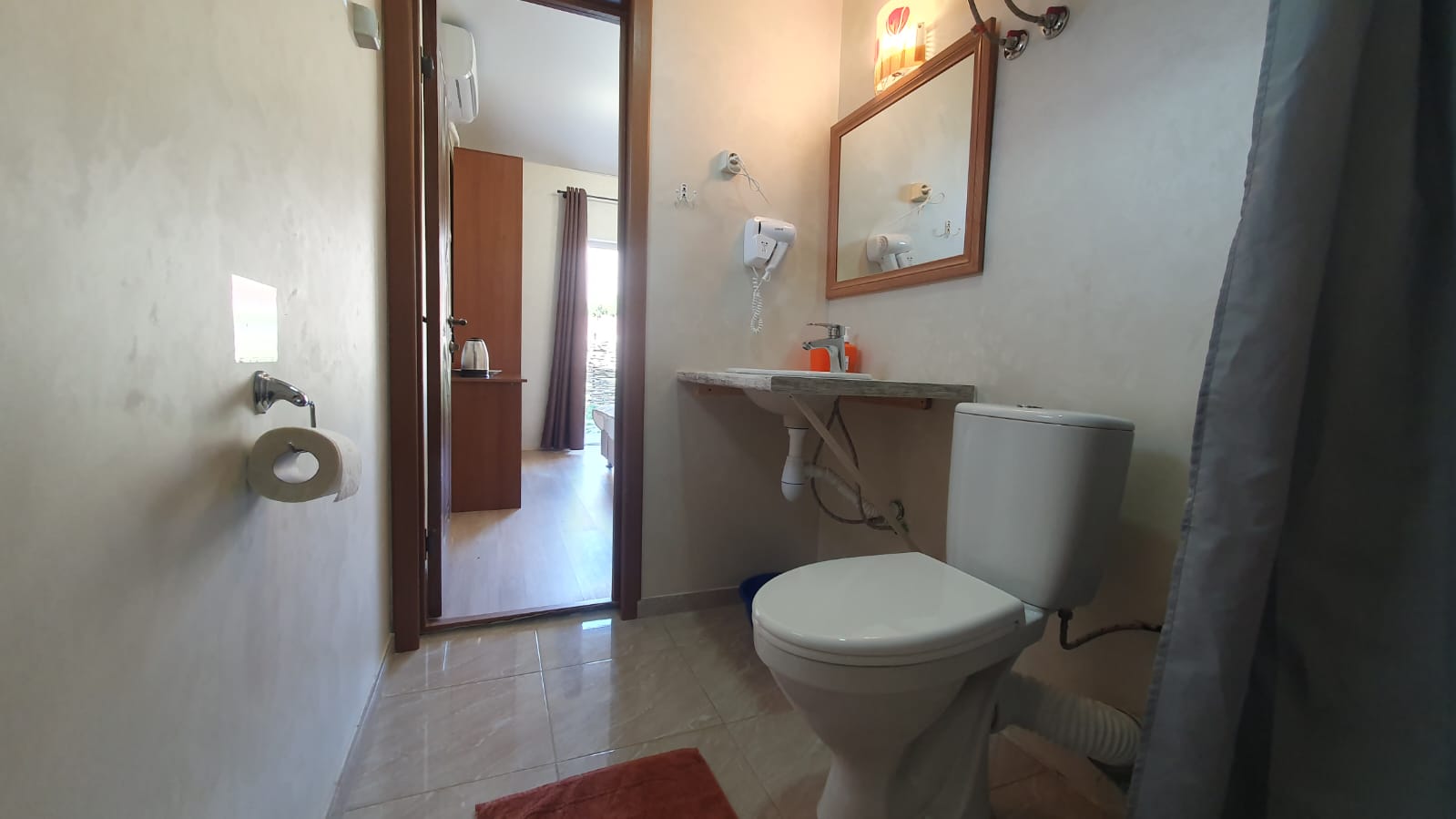 Двухместный номер с 1 кроватью или 2 отдельными кроватями и террасой