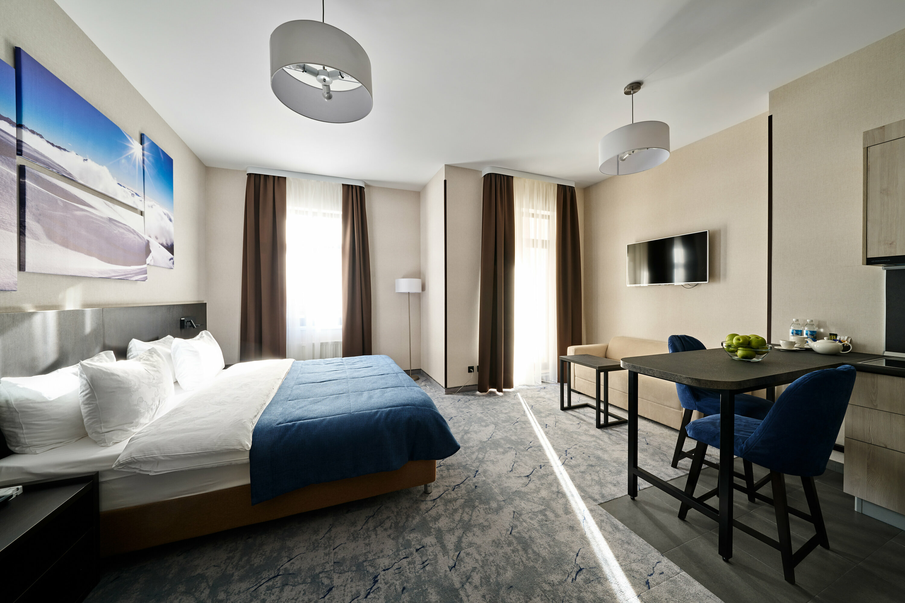 Апартаменты Студио Делюкс с балконом