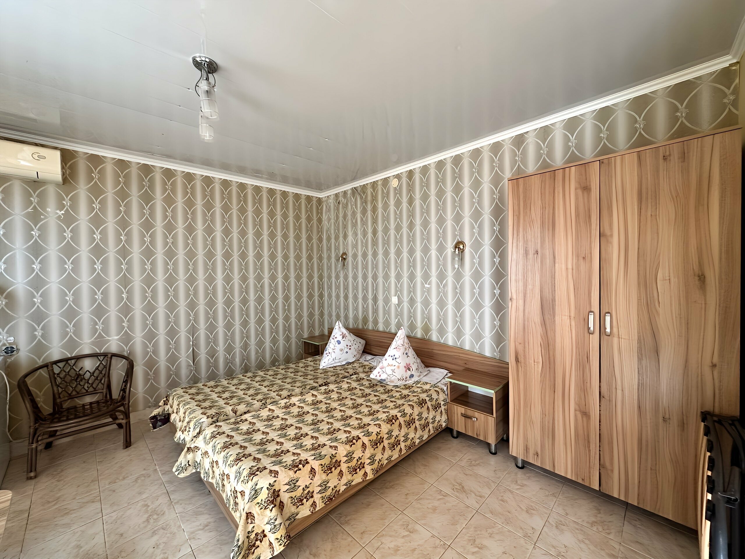 Двухместный номер с 2 отдельными кроватями, вид на море