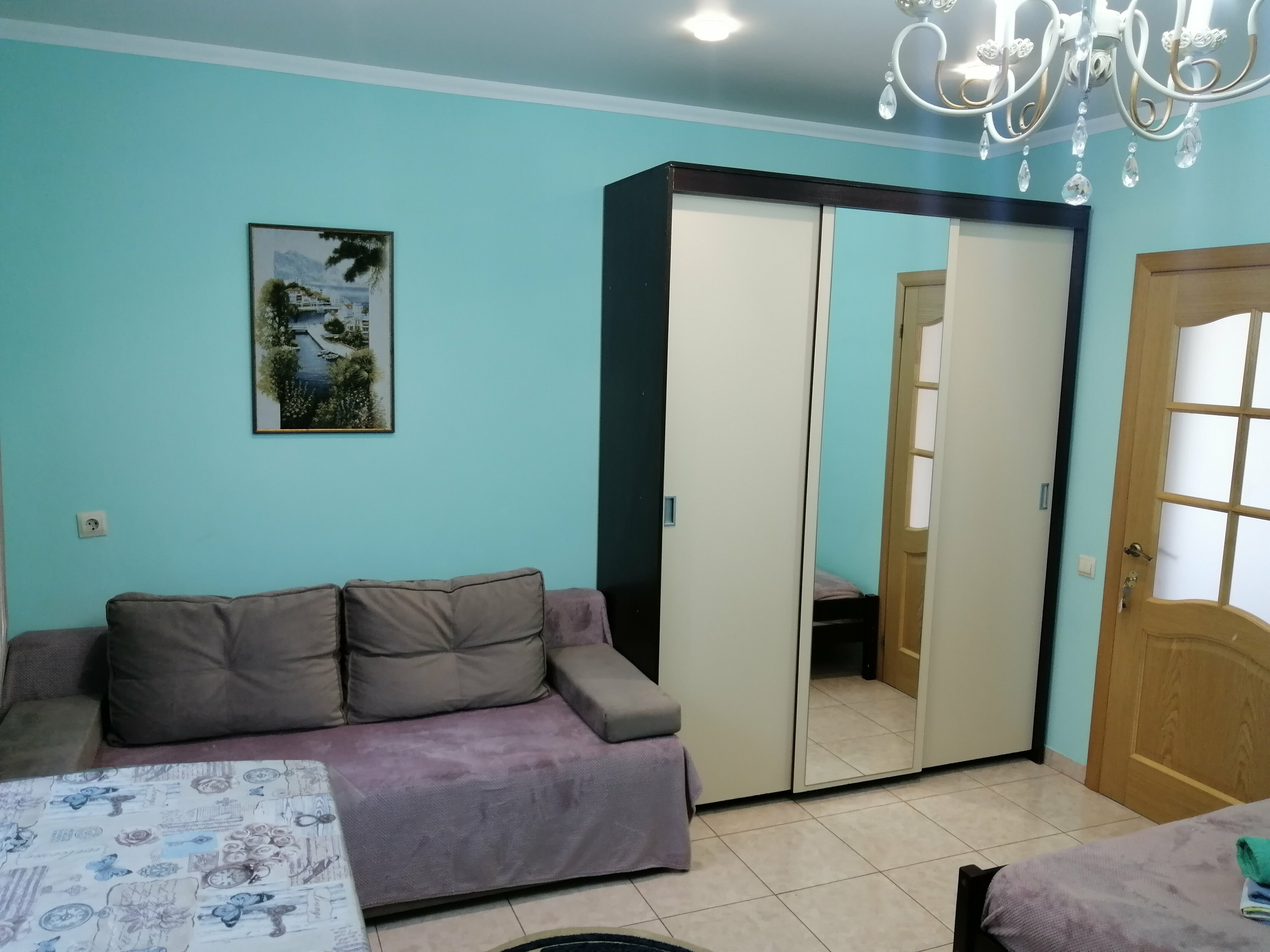 Студия с видом на сад 1+1+2