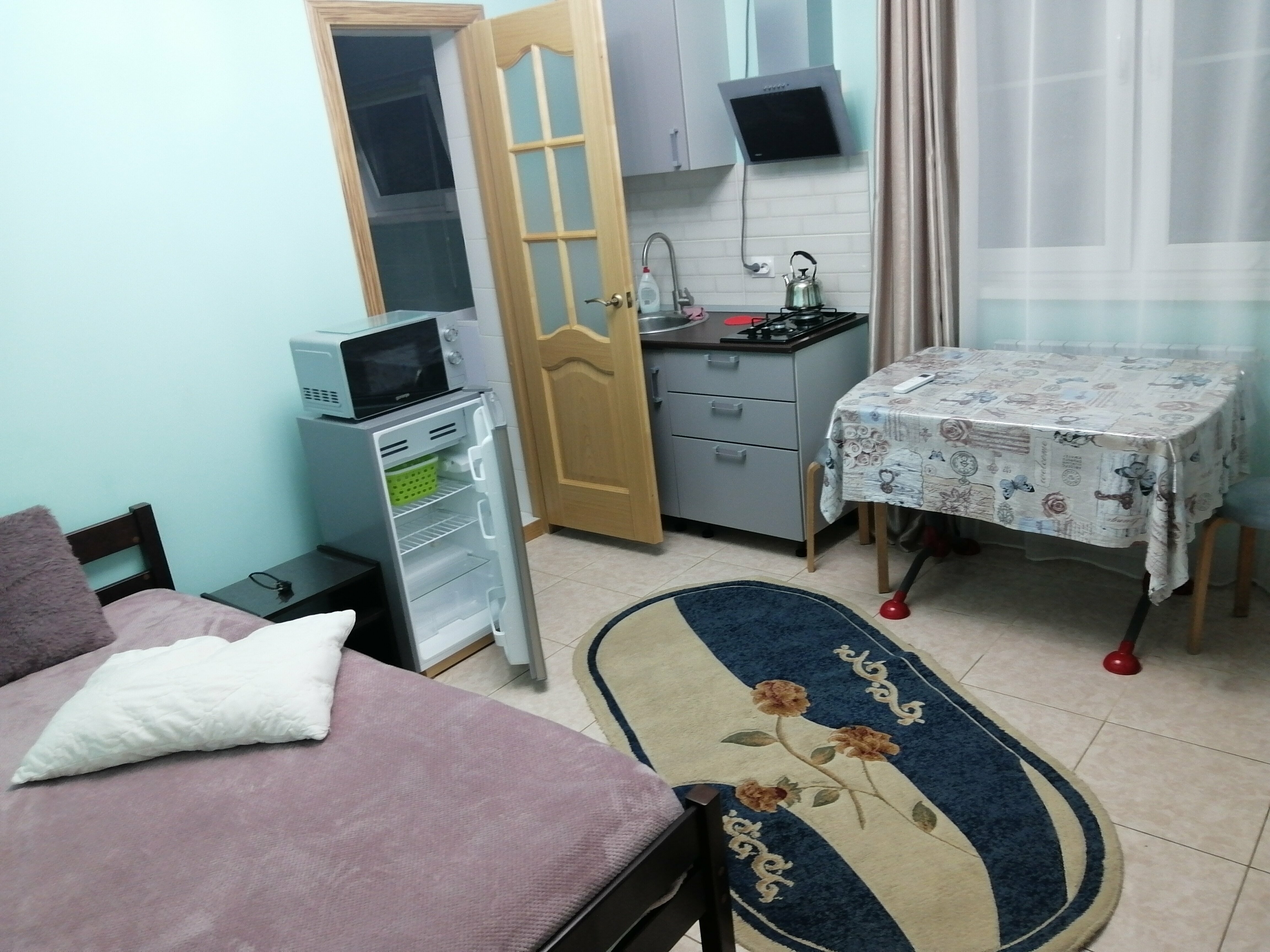 Студия с видом на сад 1+1+2