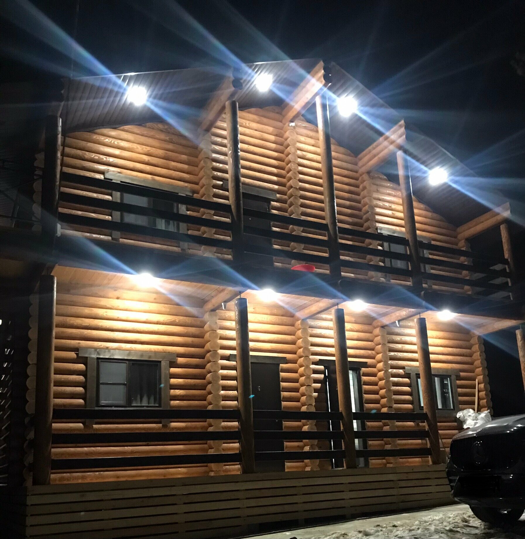 Дом с камином