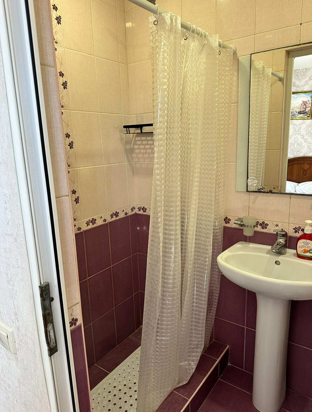 Двухместный номер с 1 кроватью и балконом