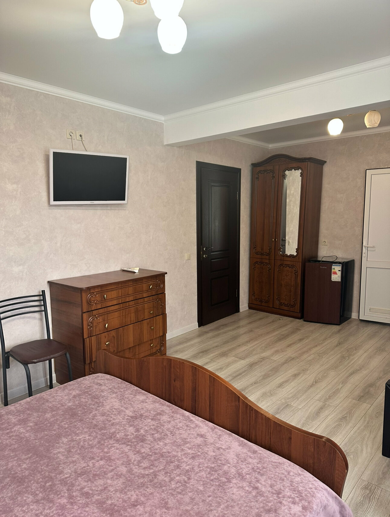 Двухместный номер Делюкс с 1 кроватью и балконом