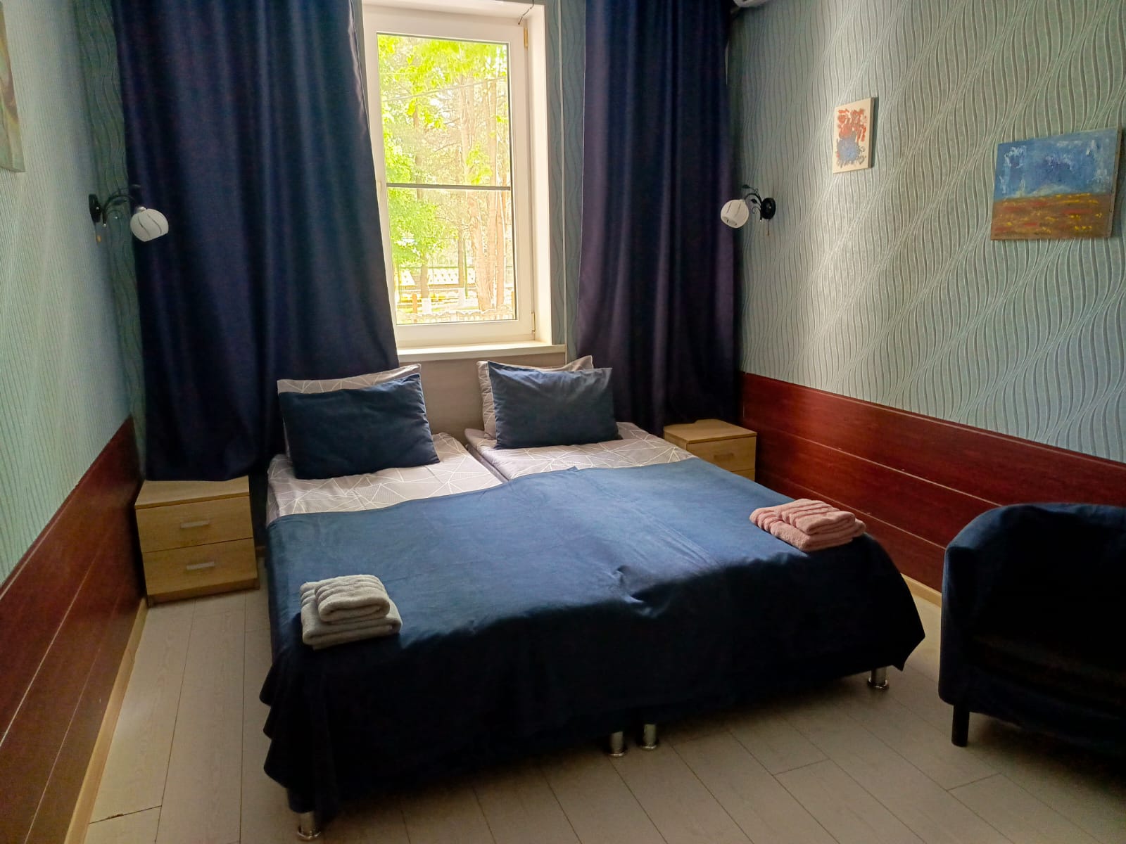 Двухместный номер с 1 кроватью или 2 отдельными кроватями