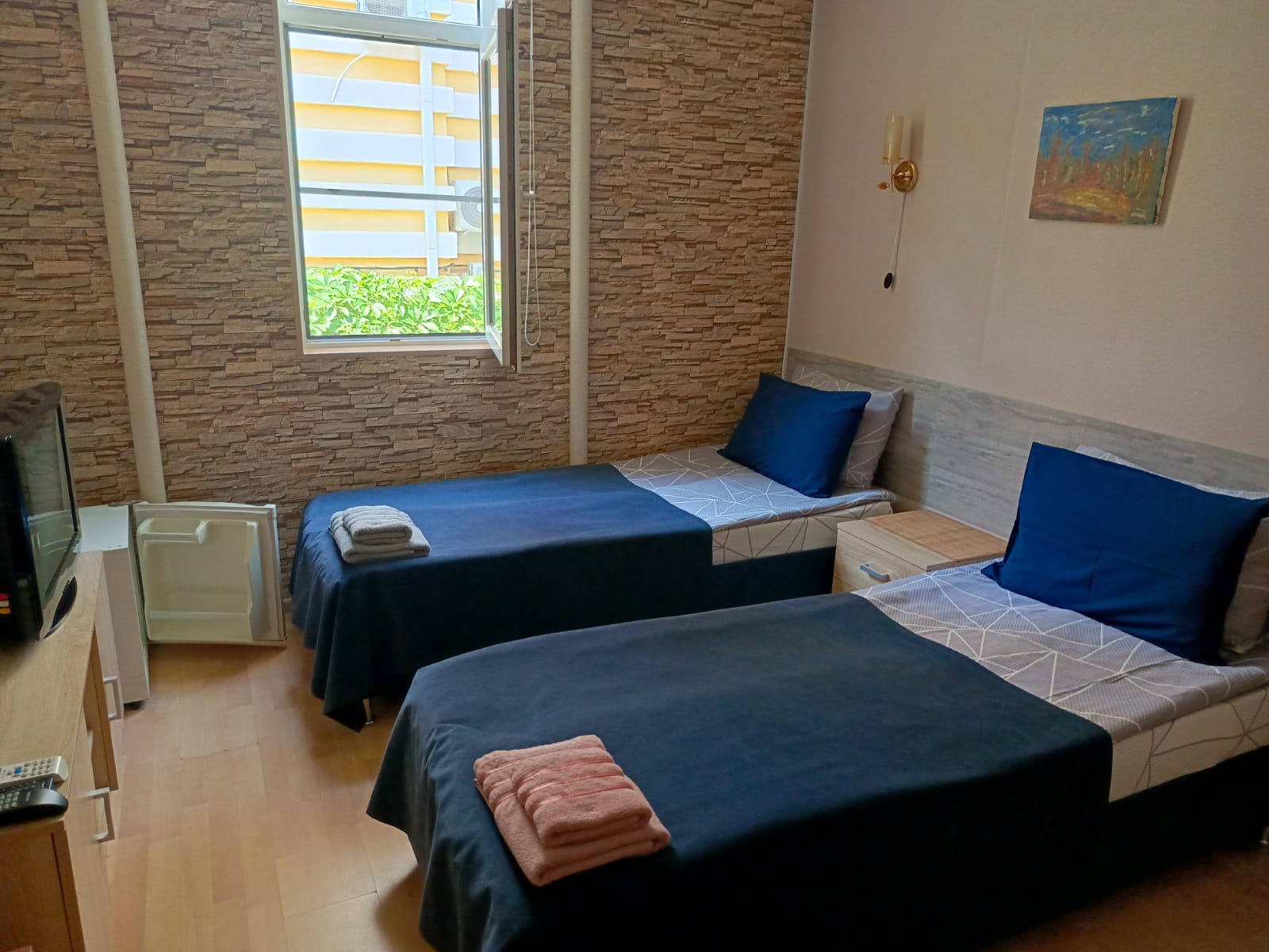 Бюджетный двухместный номер с 2 отдельными кроватями