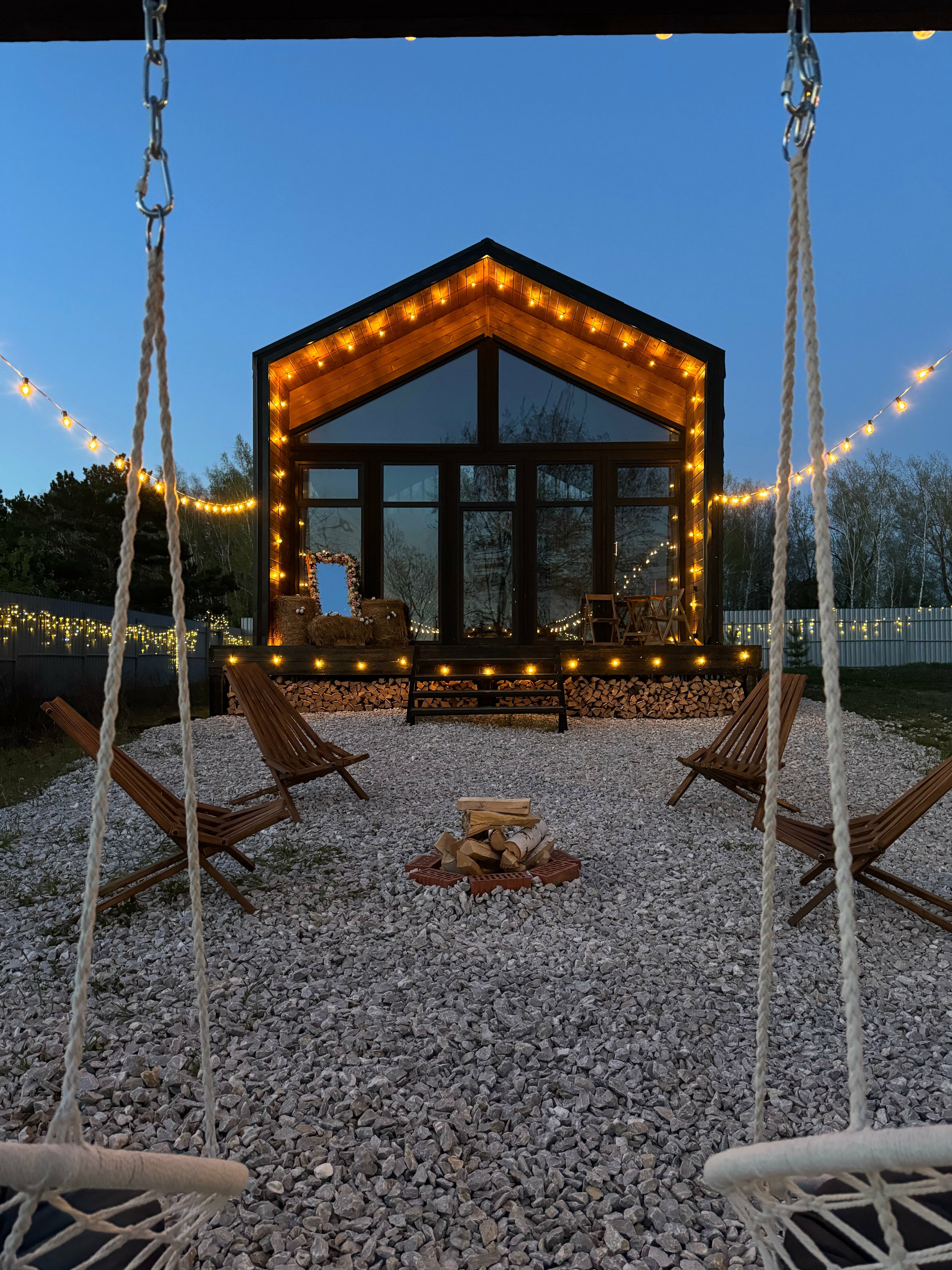 Дом с видом на озеро