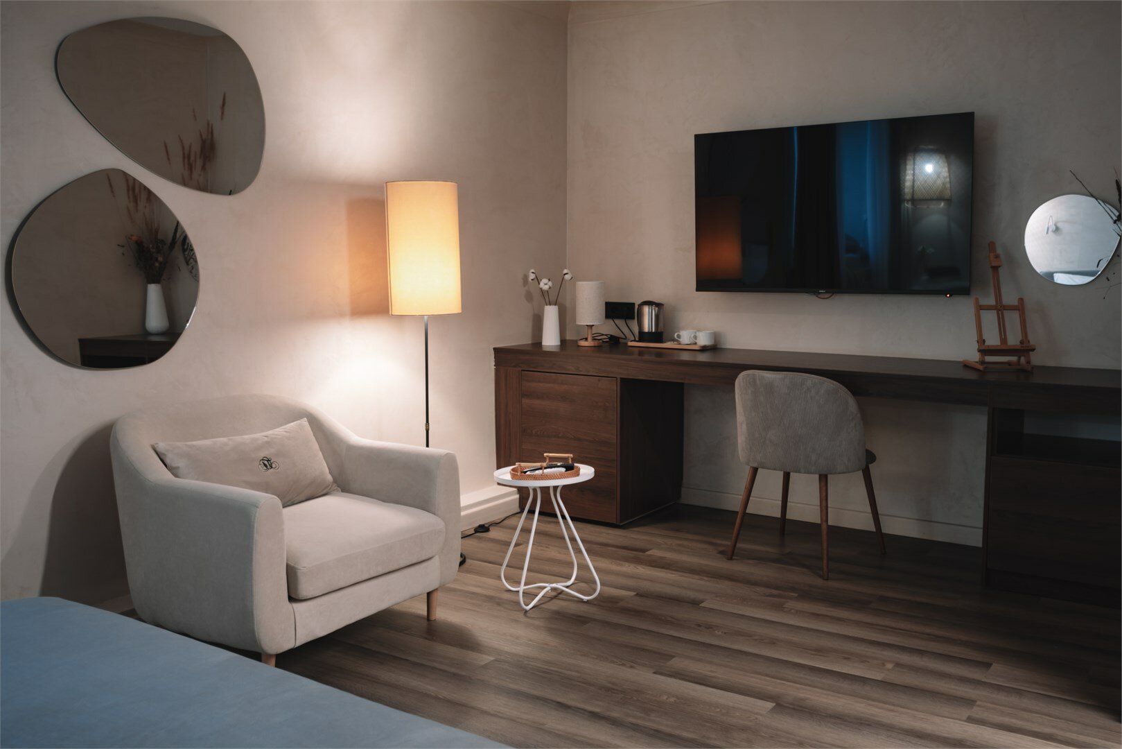 Улучшенный номер с кроватью размера «king-size» или 2 отдельными кроватями