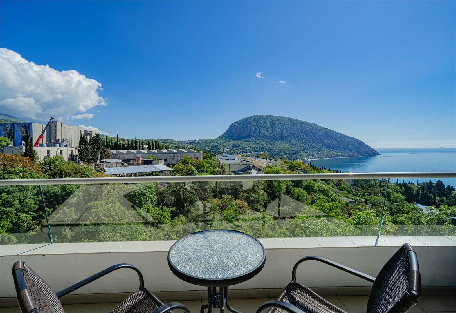 Апартаменты с видом на горы