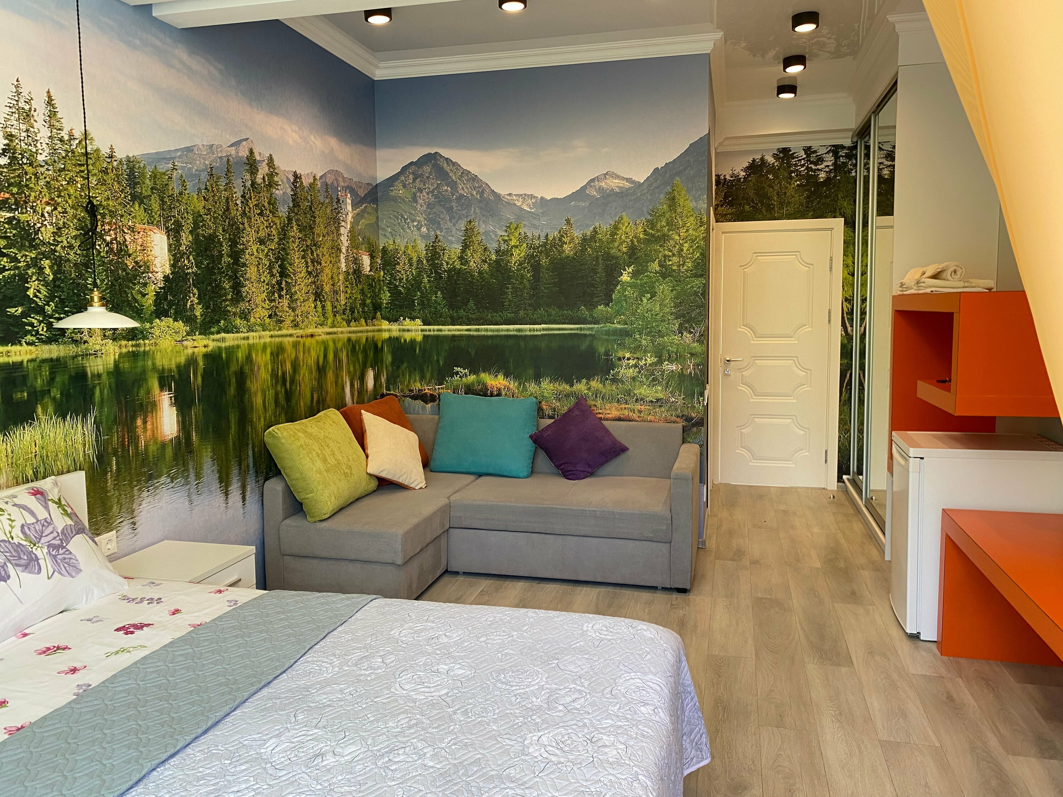 Семейный номер с балконом