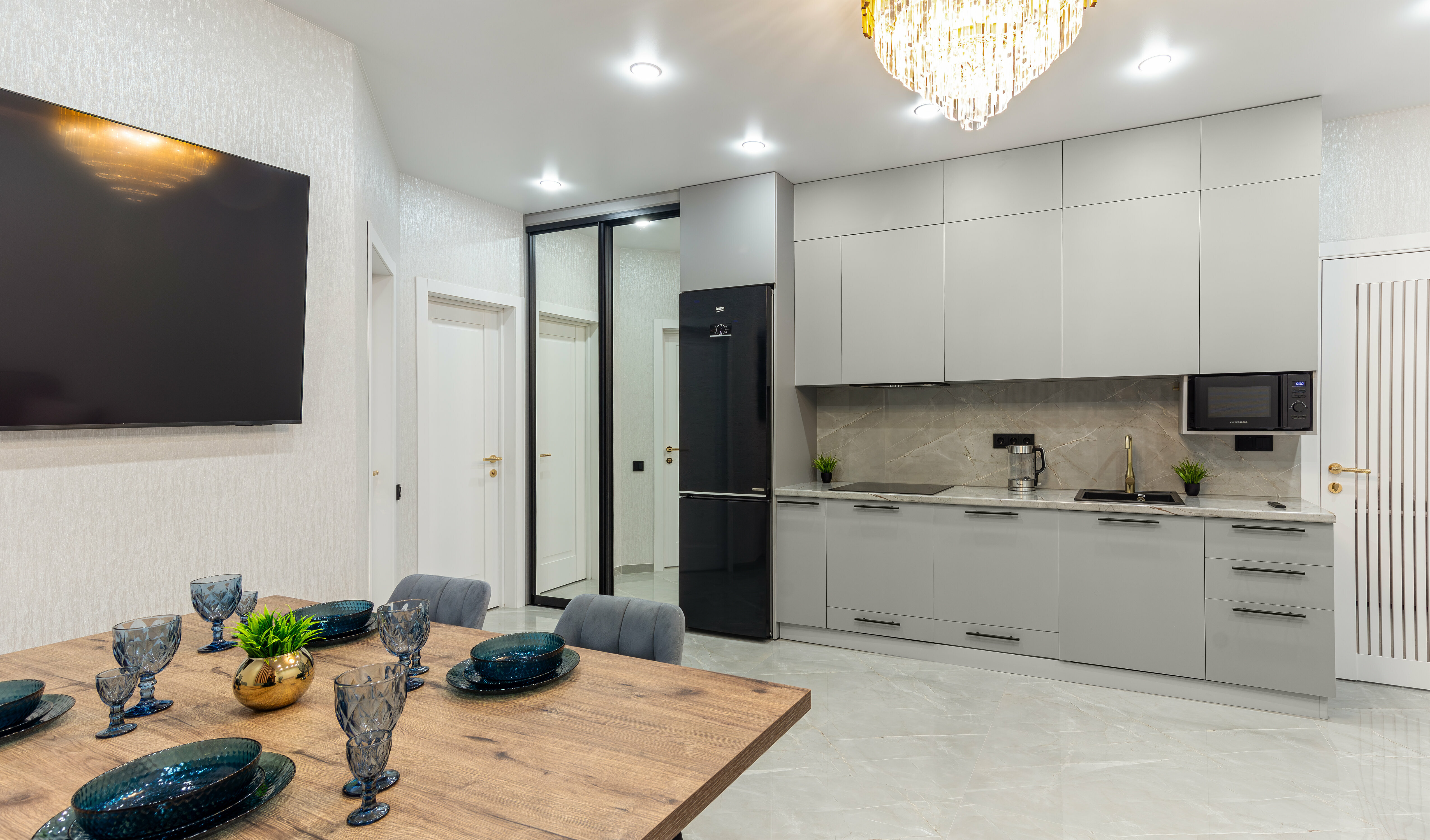 Апартаменты с 1 спальней