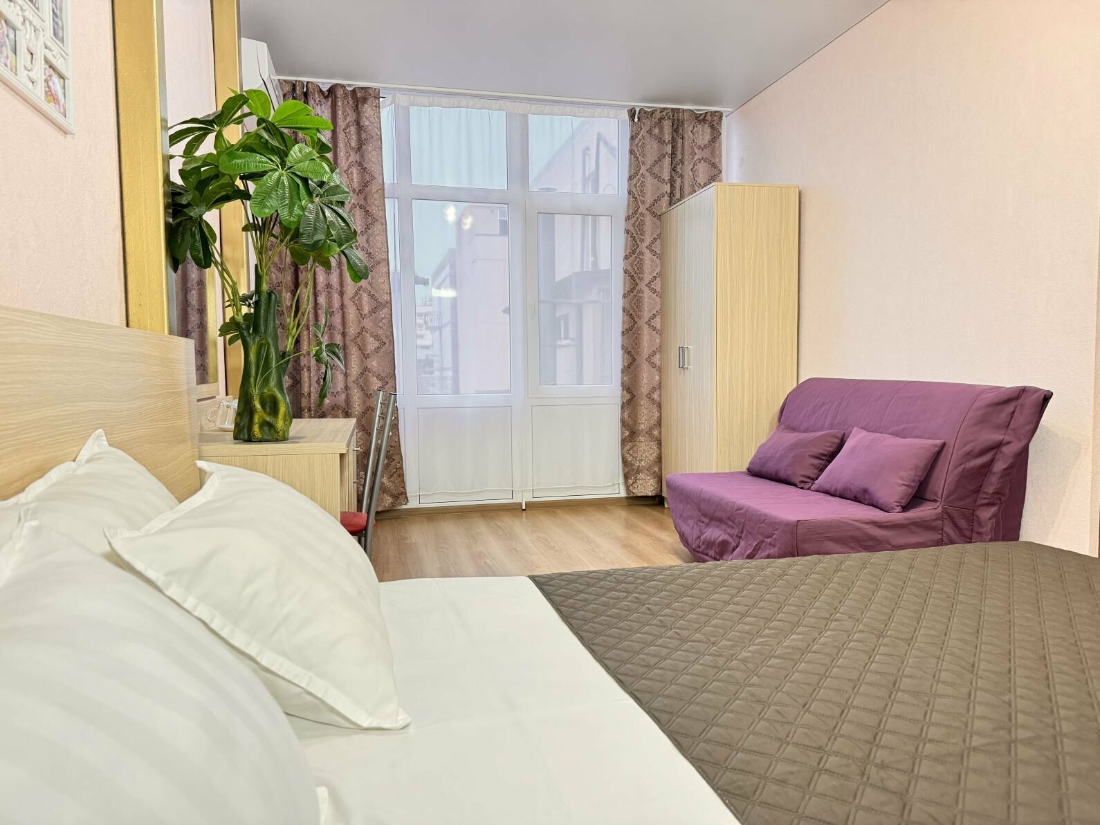 2-х комнатный 5-ти местный с балконом