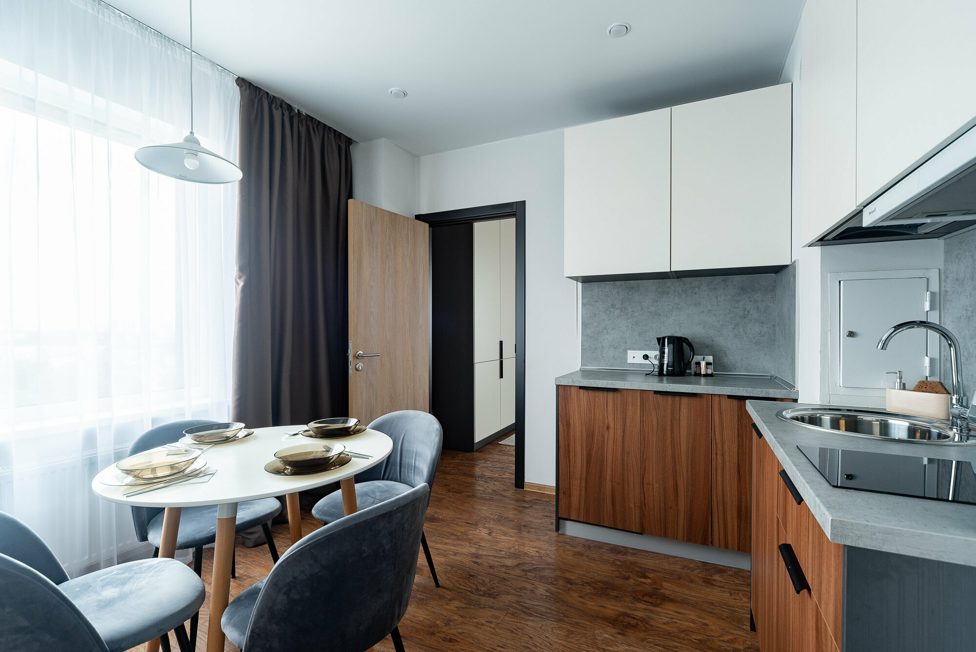 Апартаменты с 1 спальней