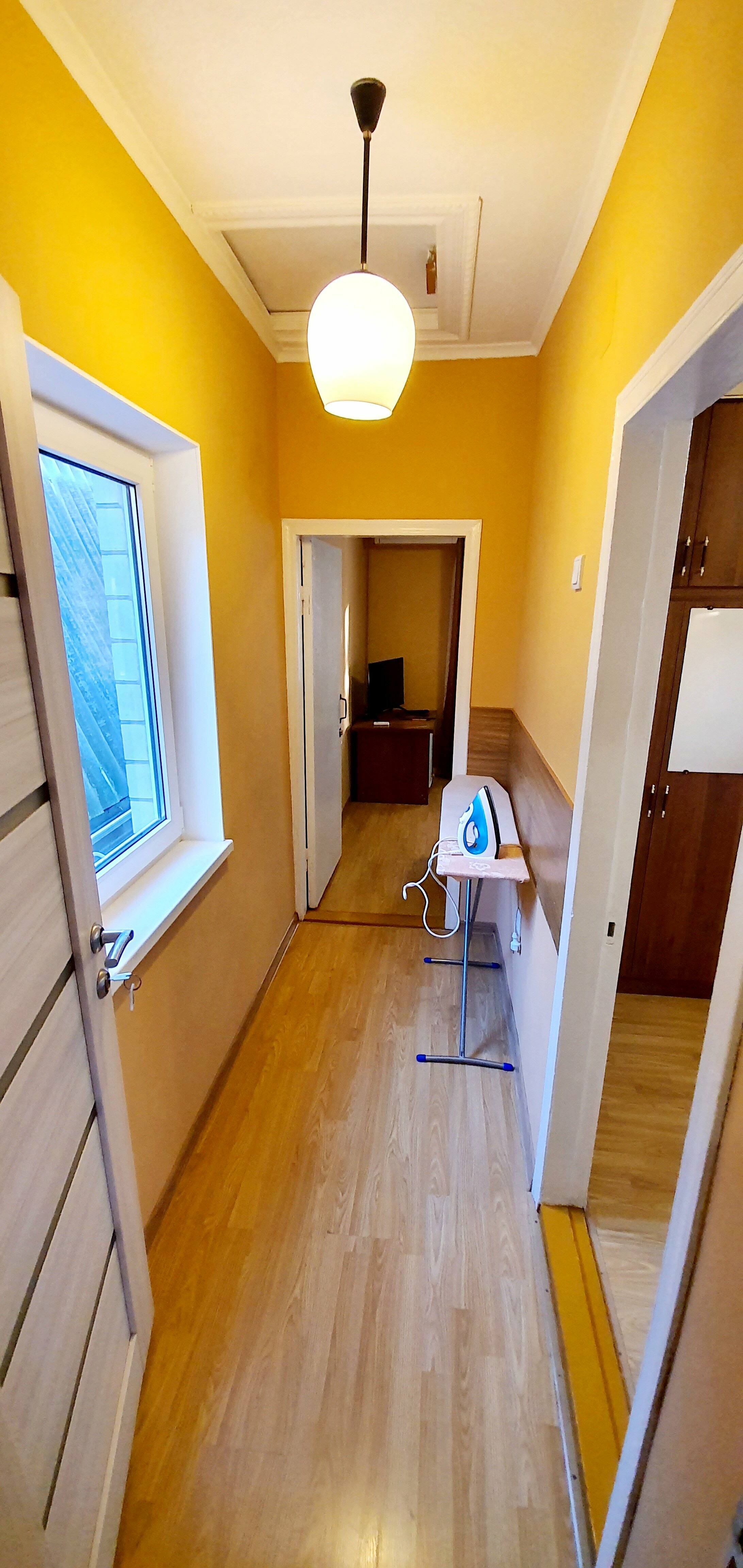 Двухкомнатный семейный номер с кухней и видом на город