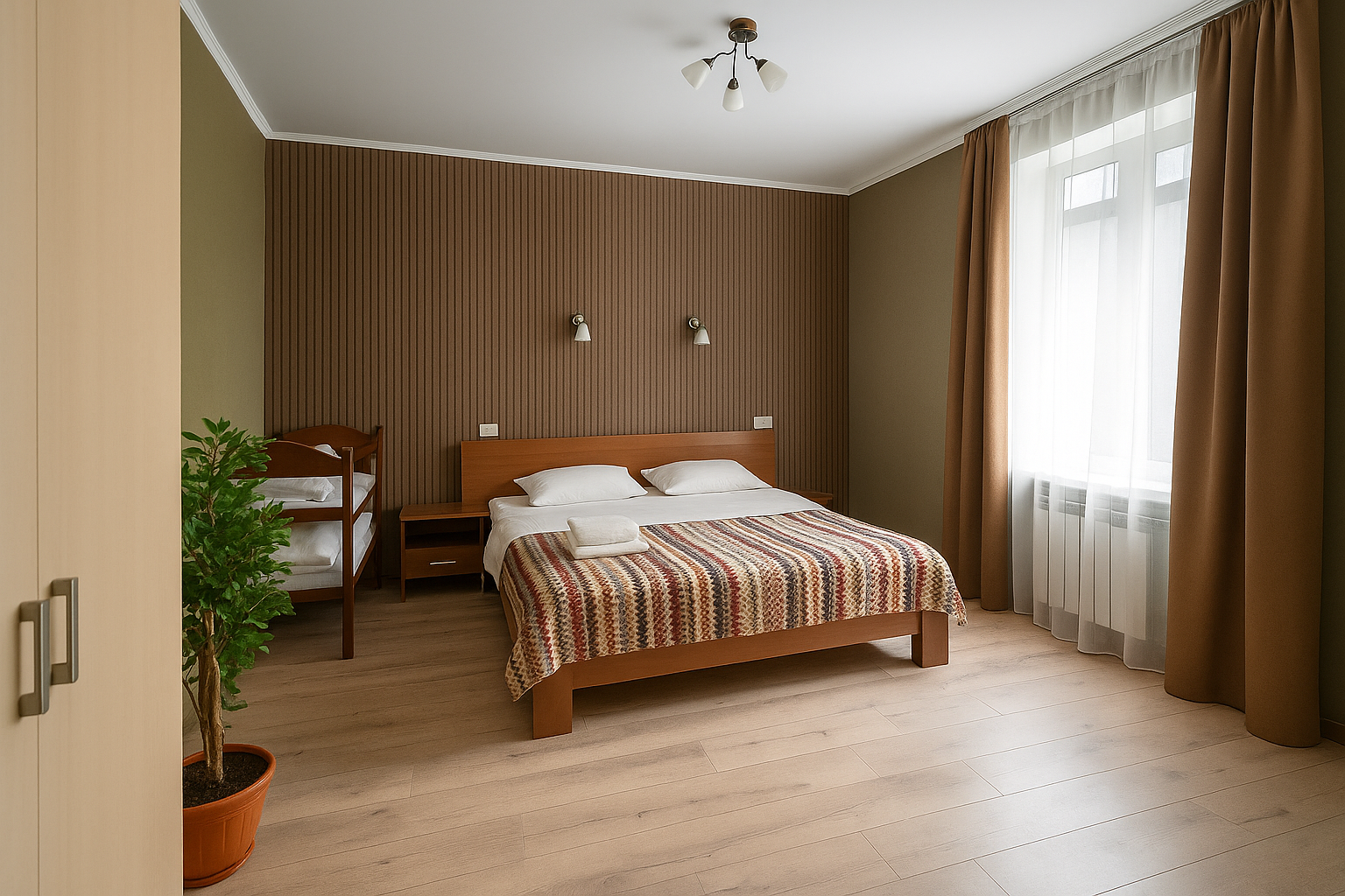 Люкс двухкомнатный