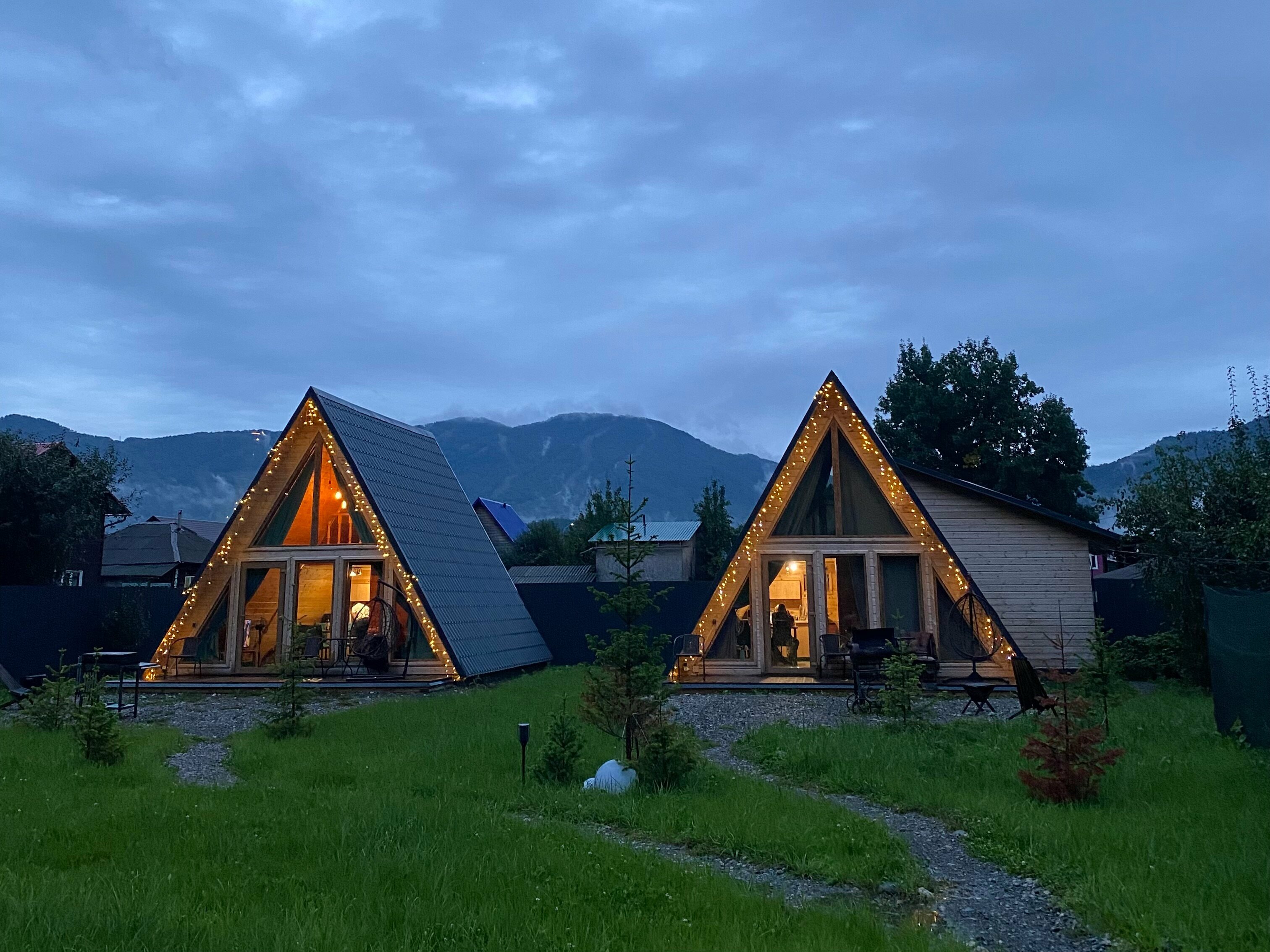 Коттедж с видом на горы