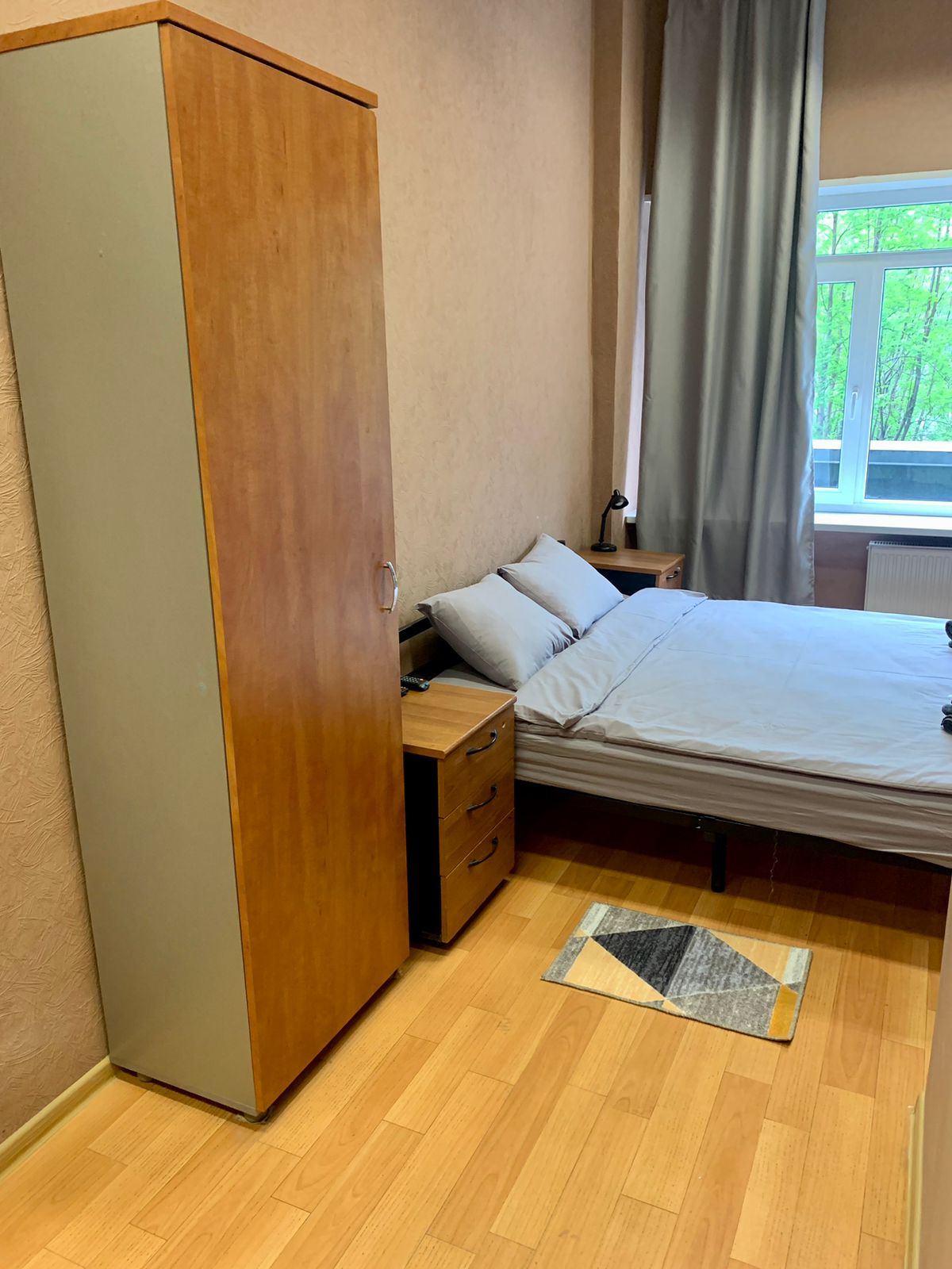 Двухместный номер с 1 кроватью и собственной ванной комнатой