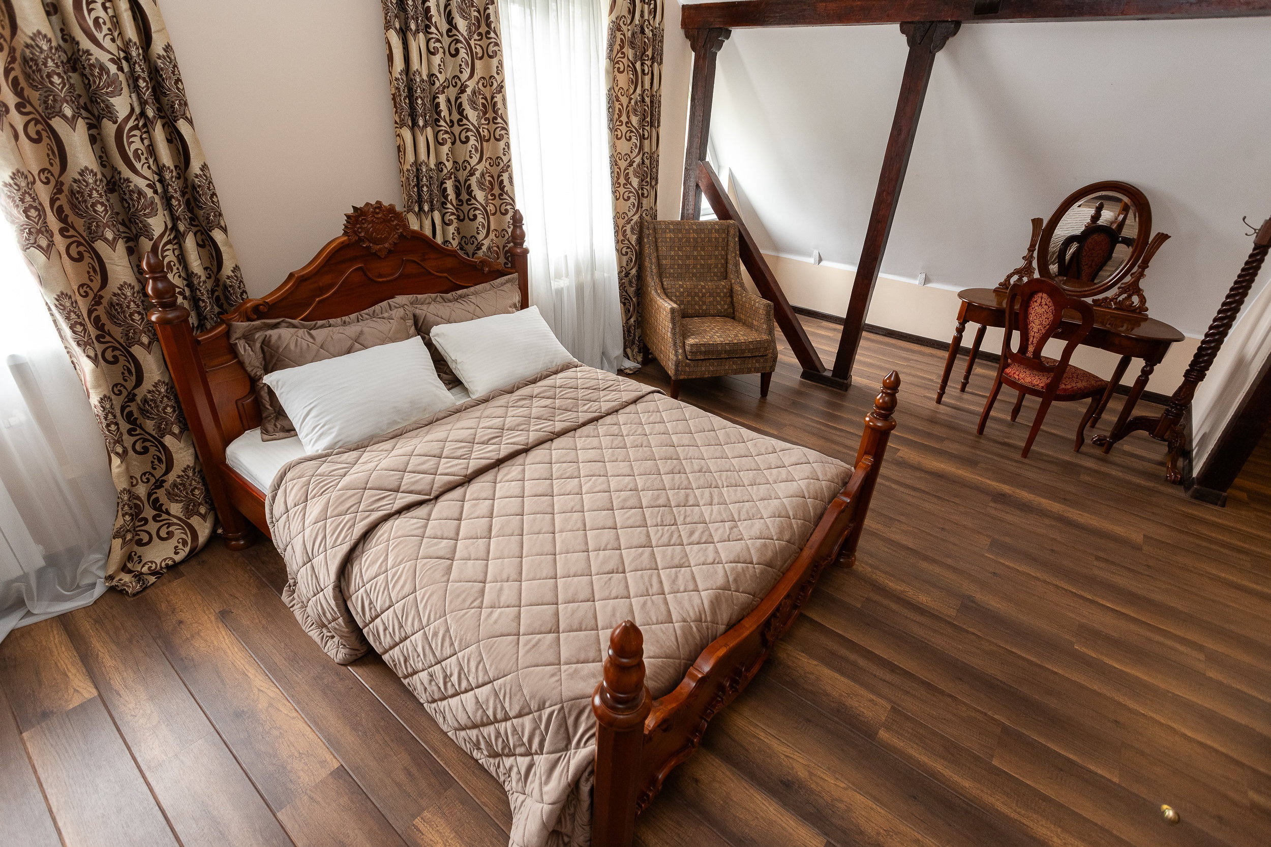 Двухместный номер с 1 кроватью и видом на парк