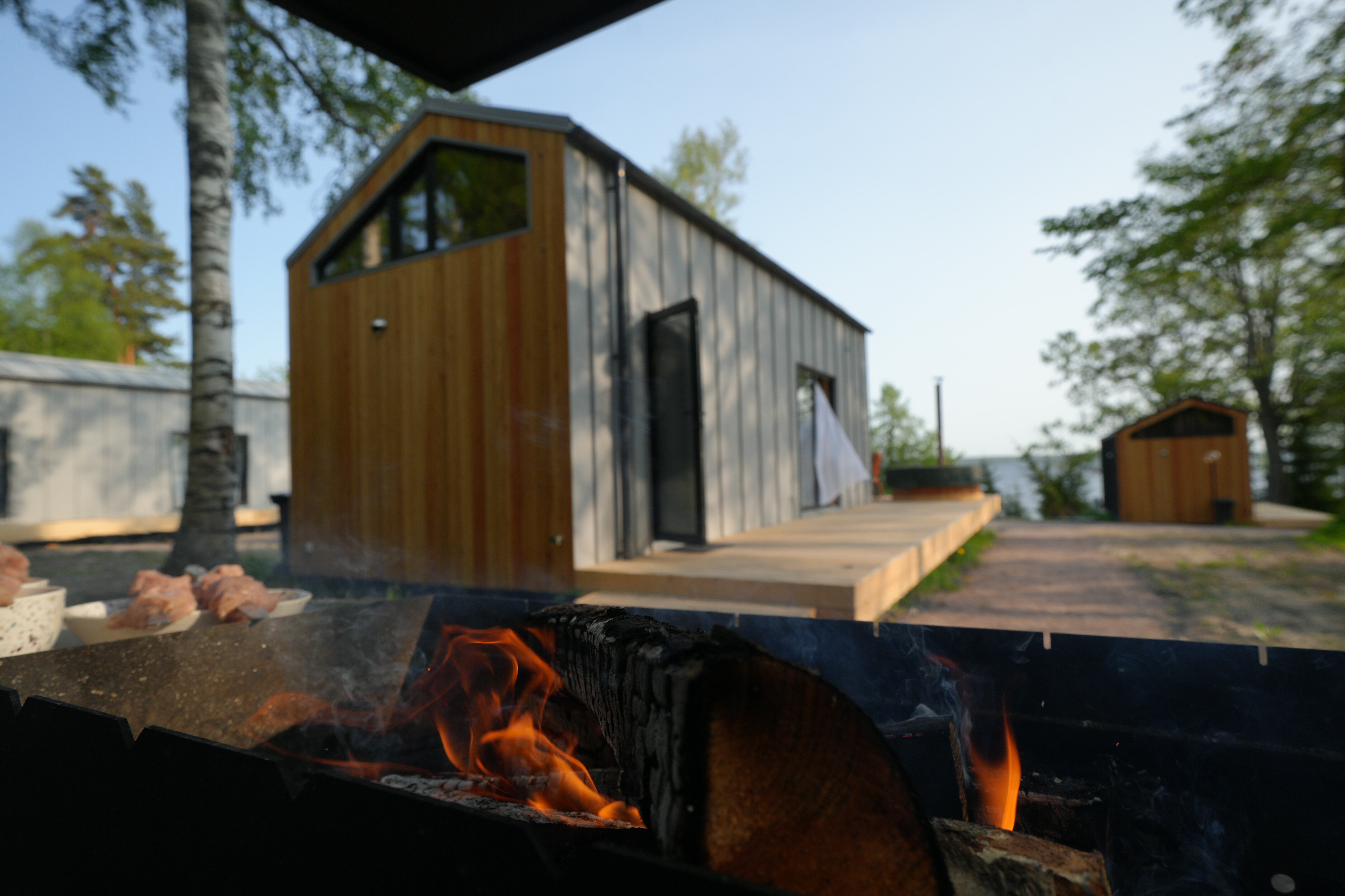 Четырёхместный Барнхаус с видом на озеро