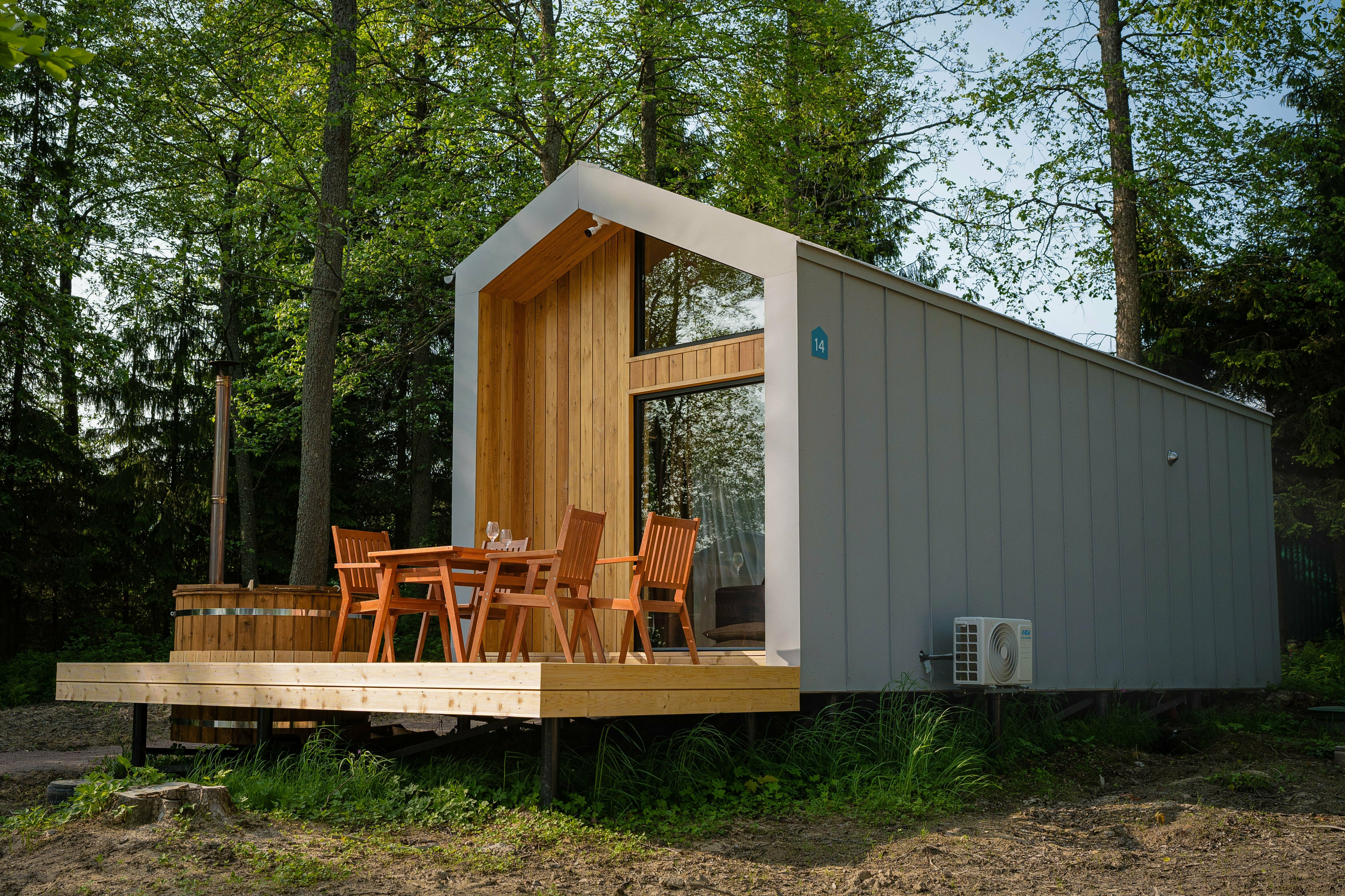 Четырёхместный Барнхаус с видом на озеро