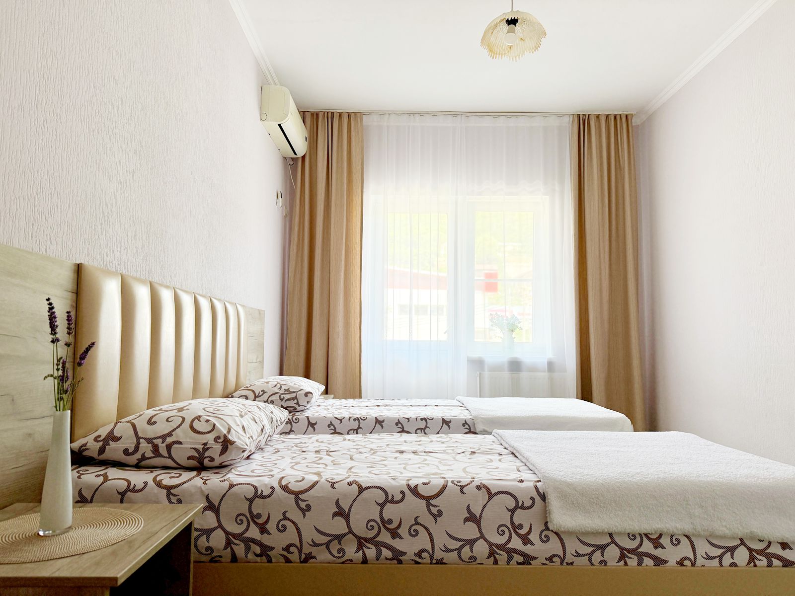 Двухместный номер с 1 кроватью или 2 отдельными кроватями и балконом