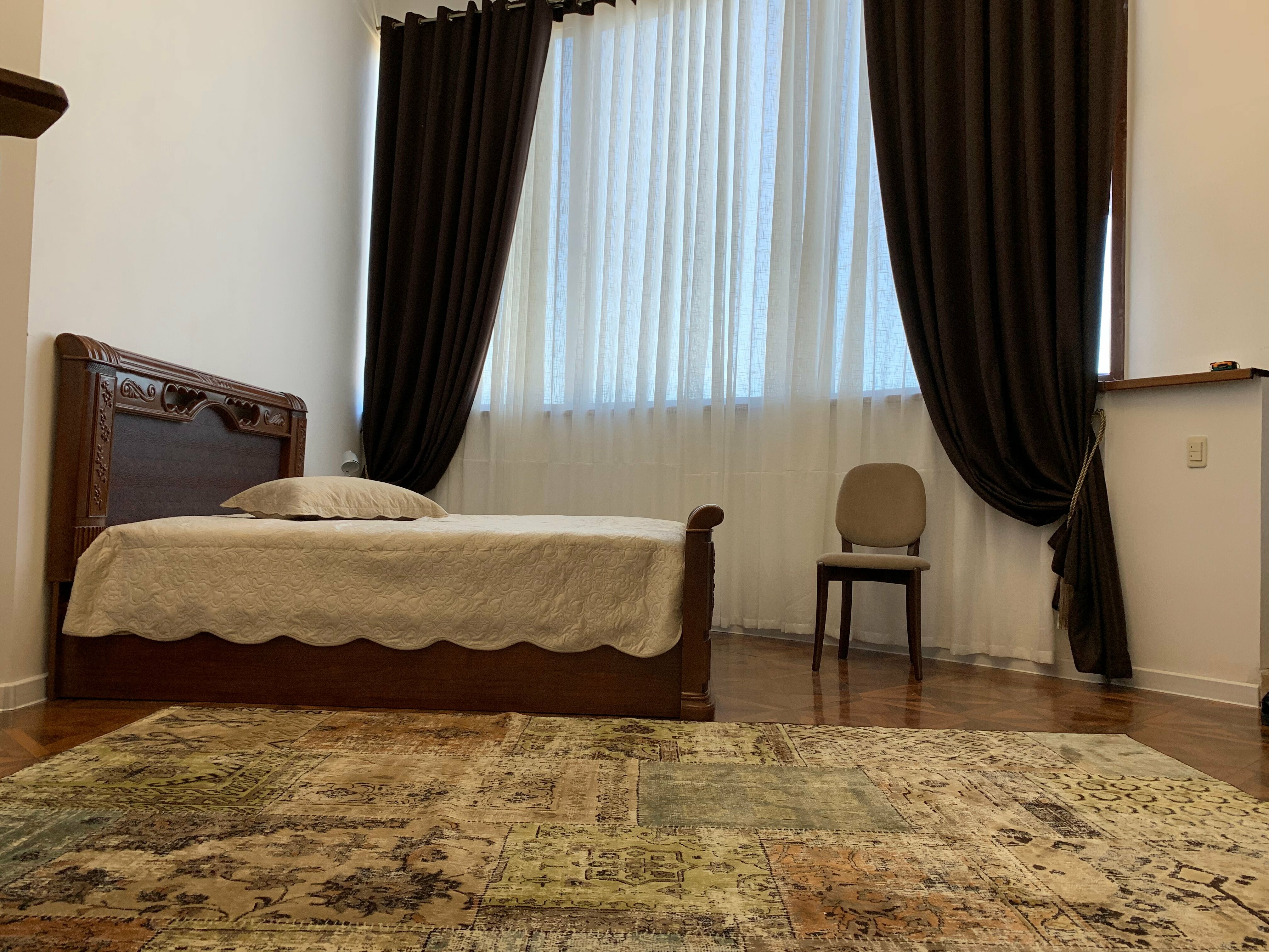 Двухместный номер с 1 кроватью и видом на горы