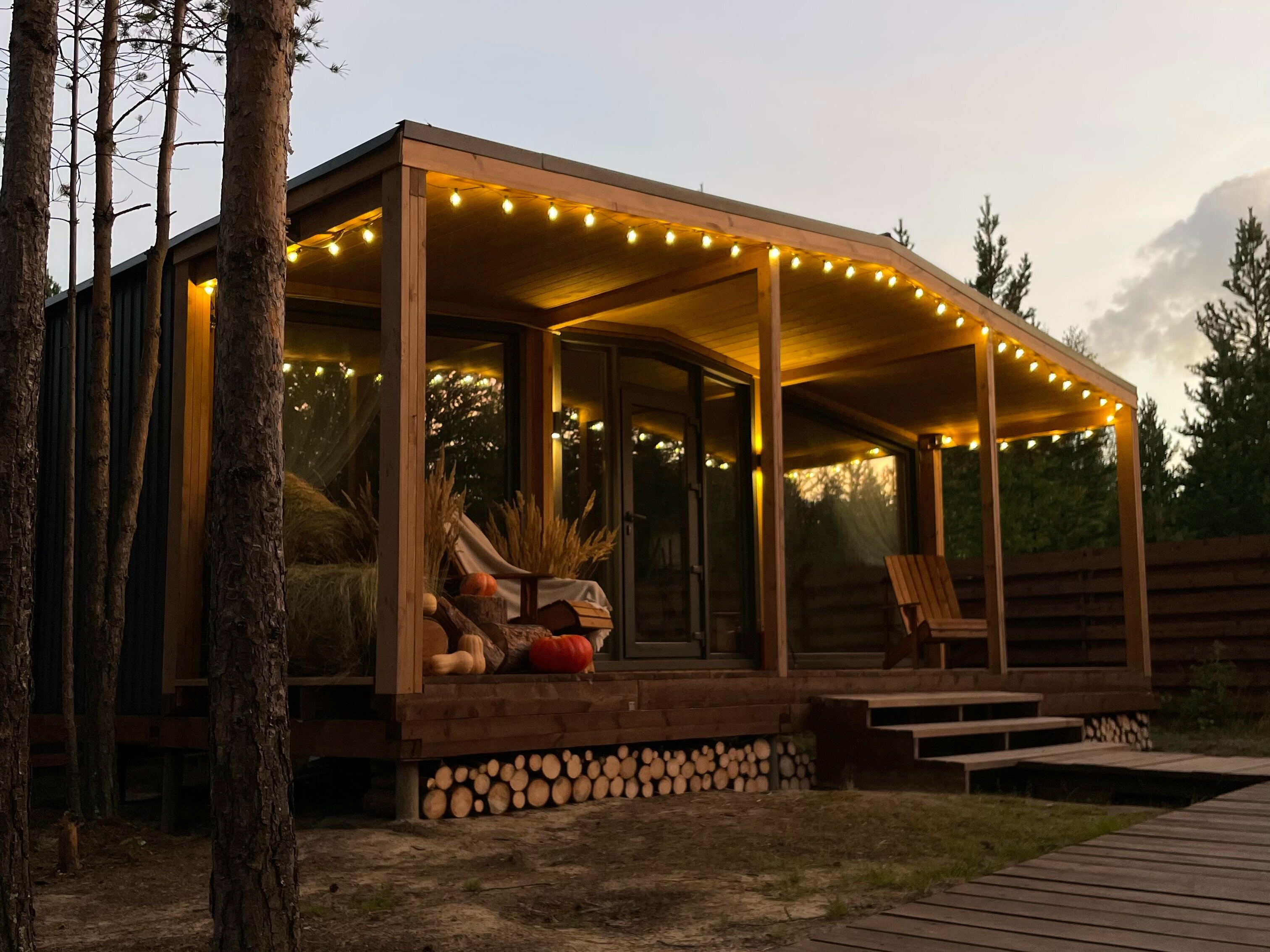 Дом с видом на лес