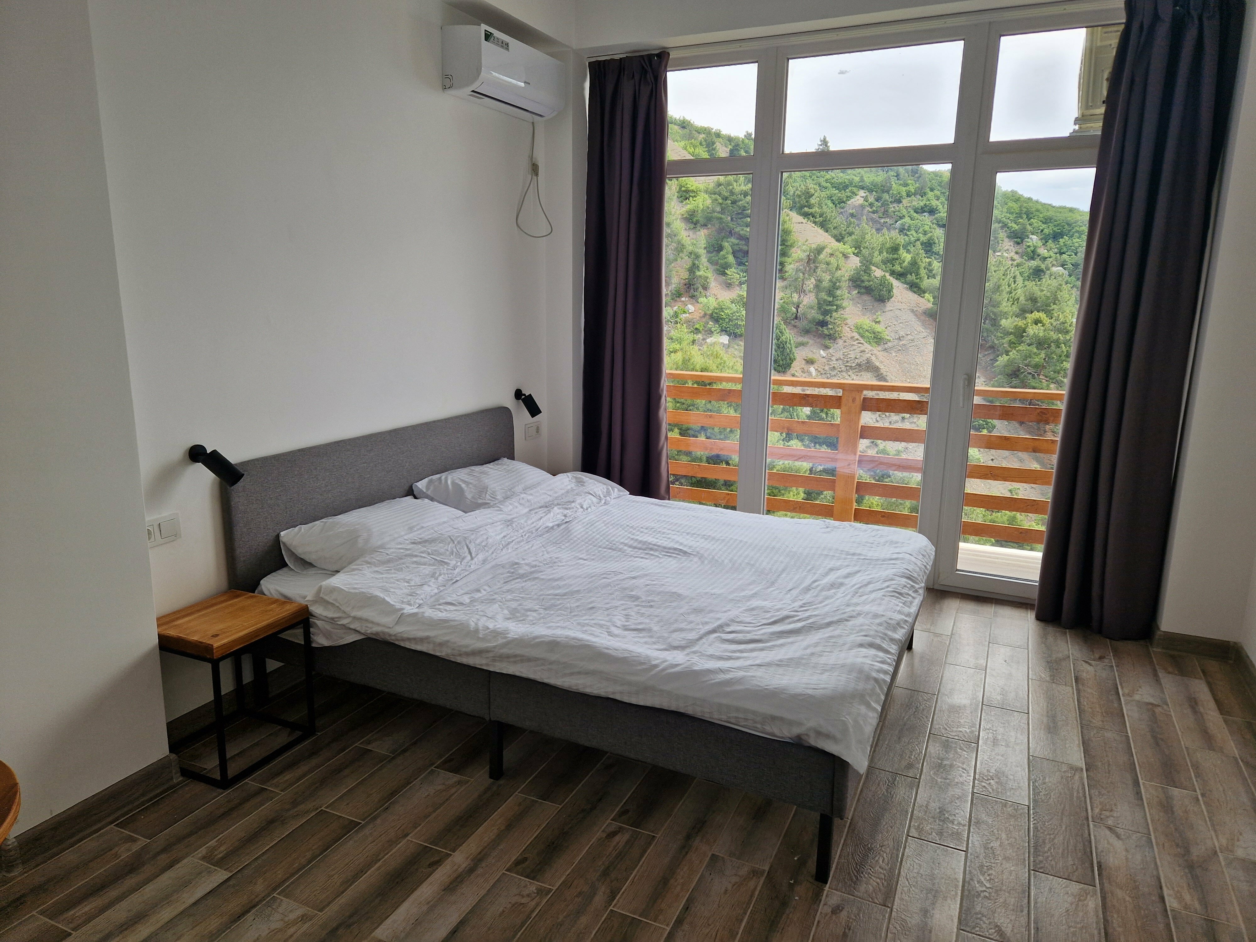 Двухместный номер с 1 кроватью и балконом, вид на море