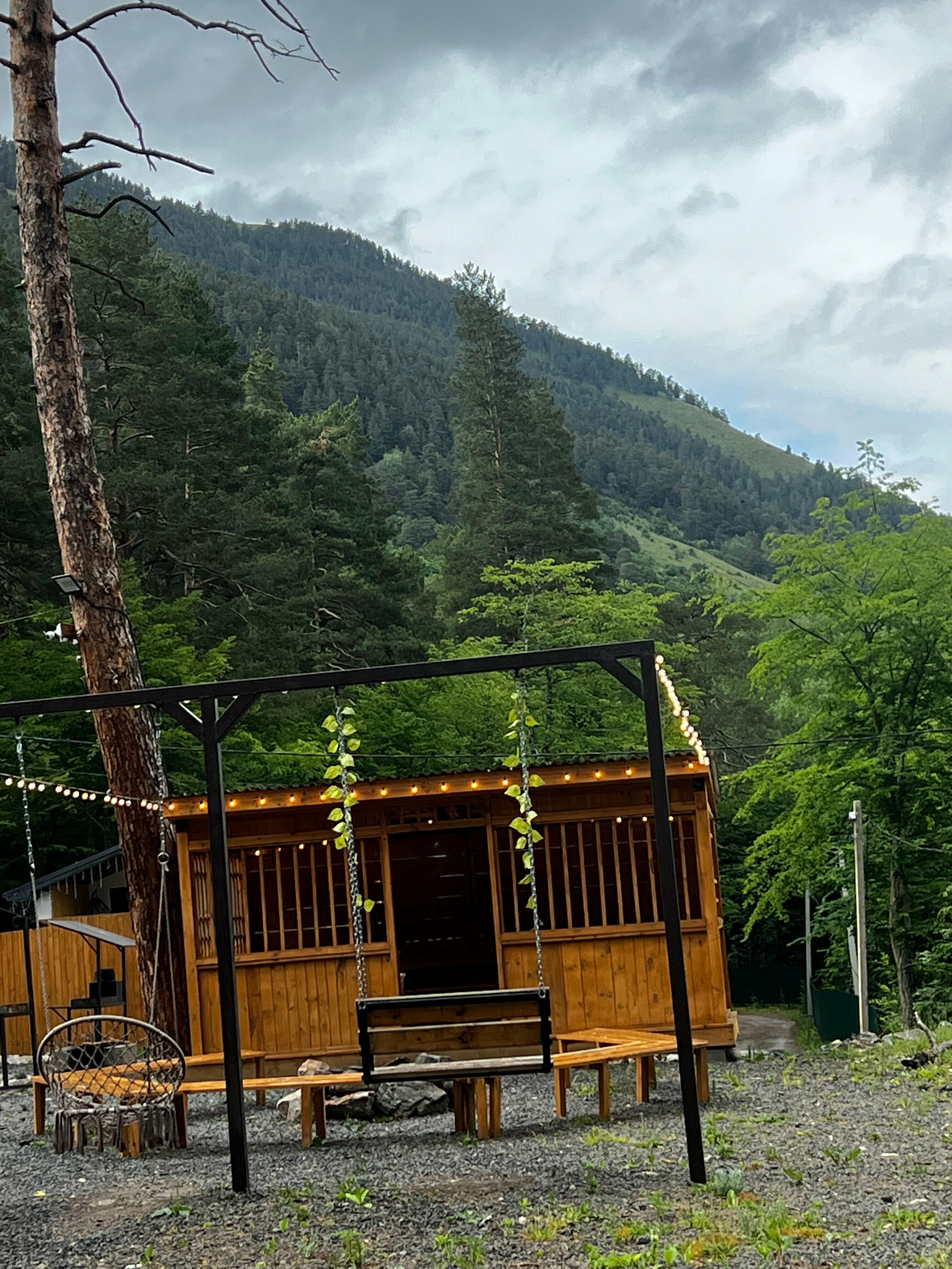 Коттедж с видом на горы