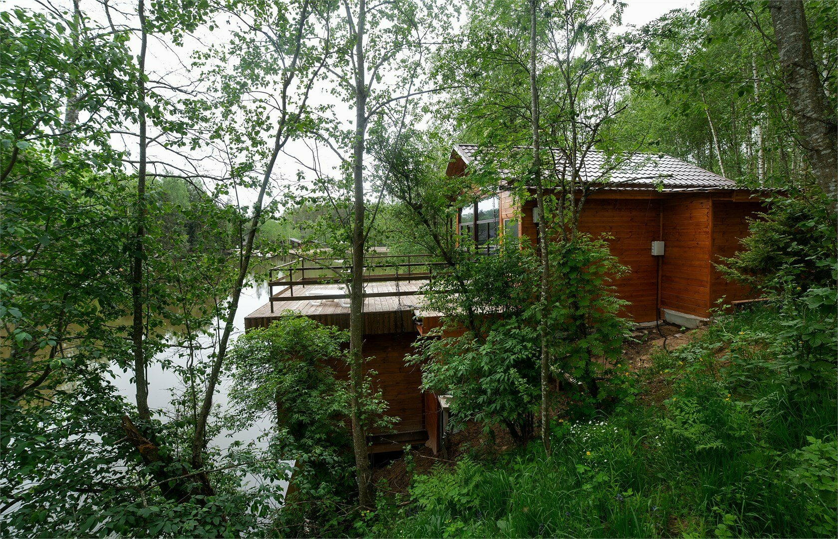 2-этажный дом на воде №10