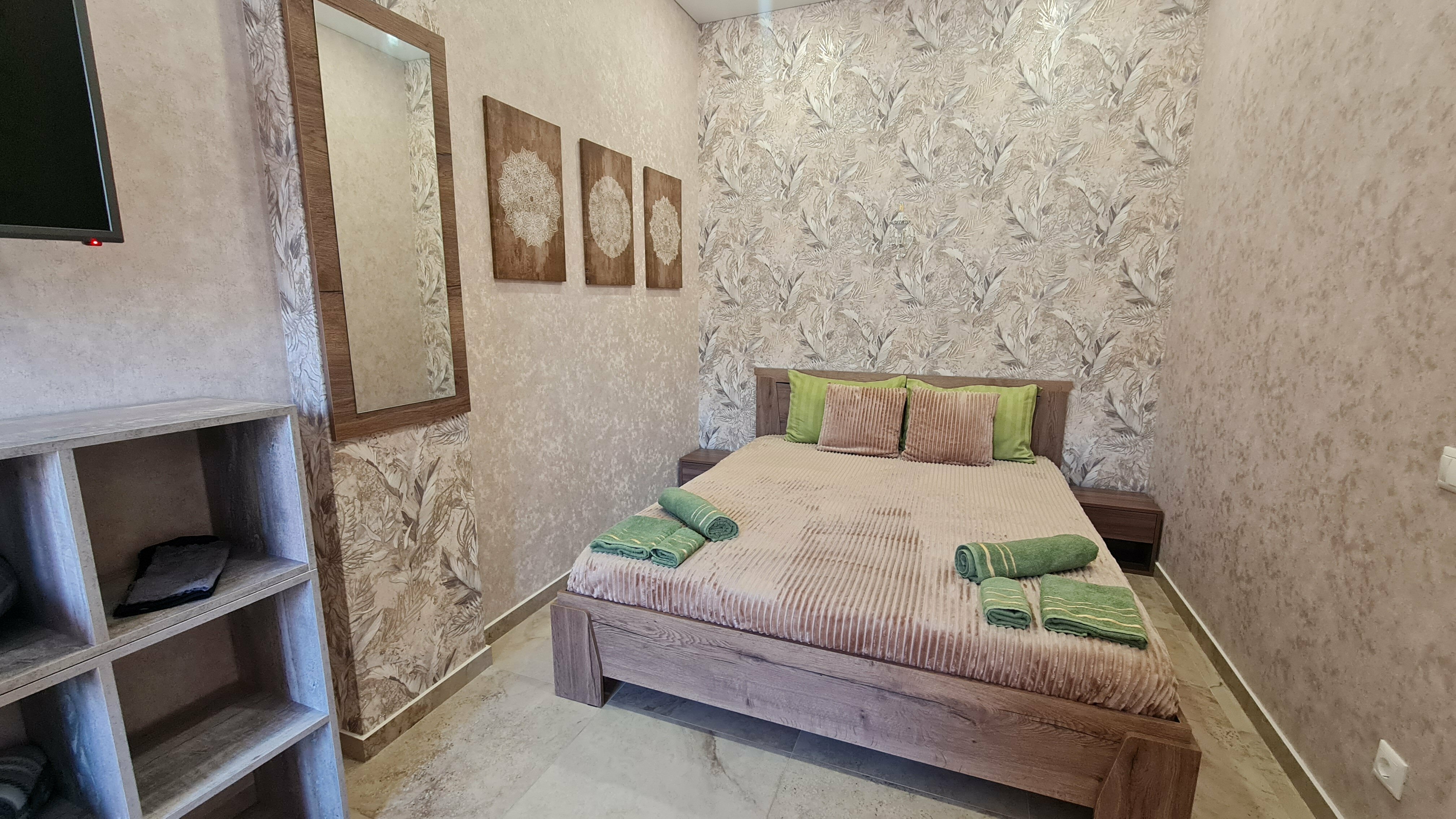 Двухместный номер-студия Люкс SOUL 4 с одной кроватью, 1 этаж