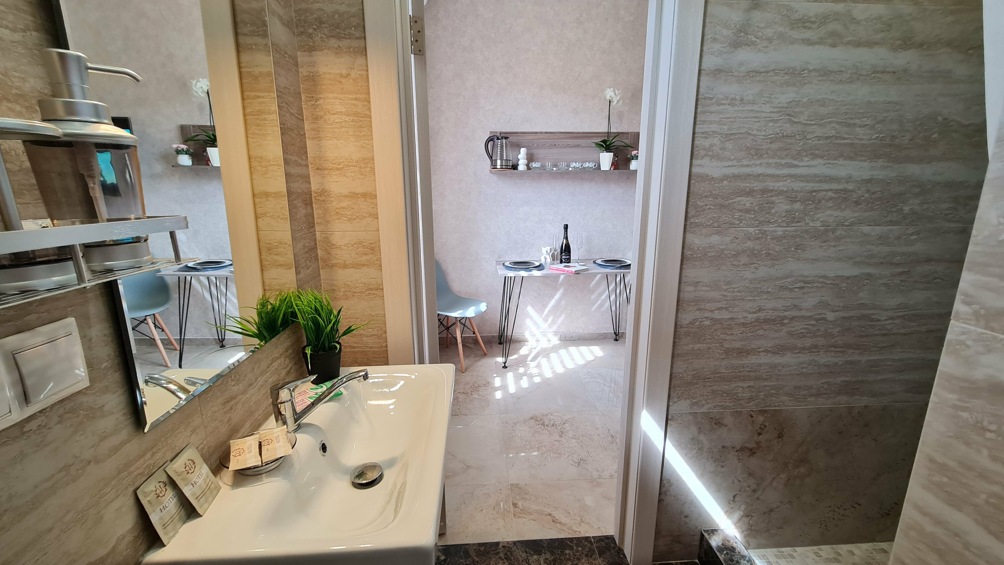 Двухместный номер-студия Люкс SOUL 4 с одной кроватью, 1 этаж