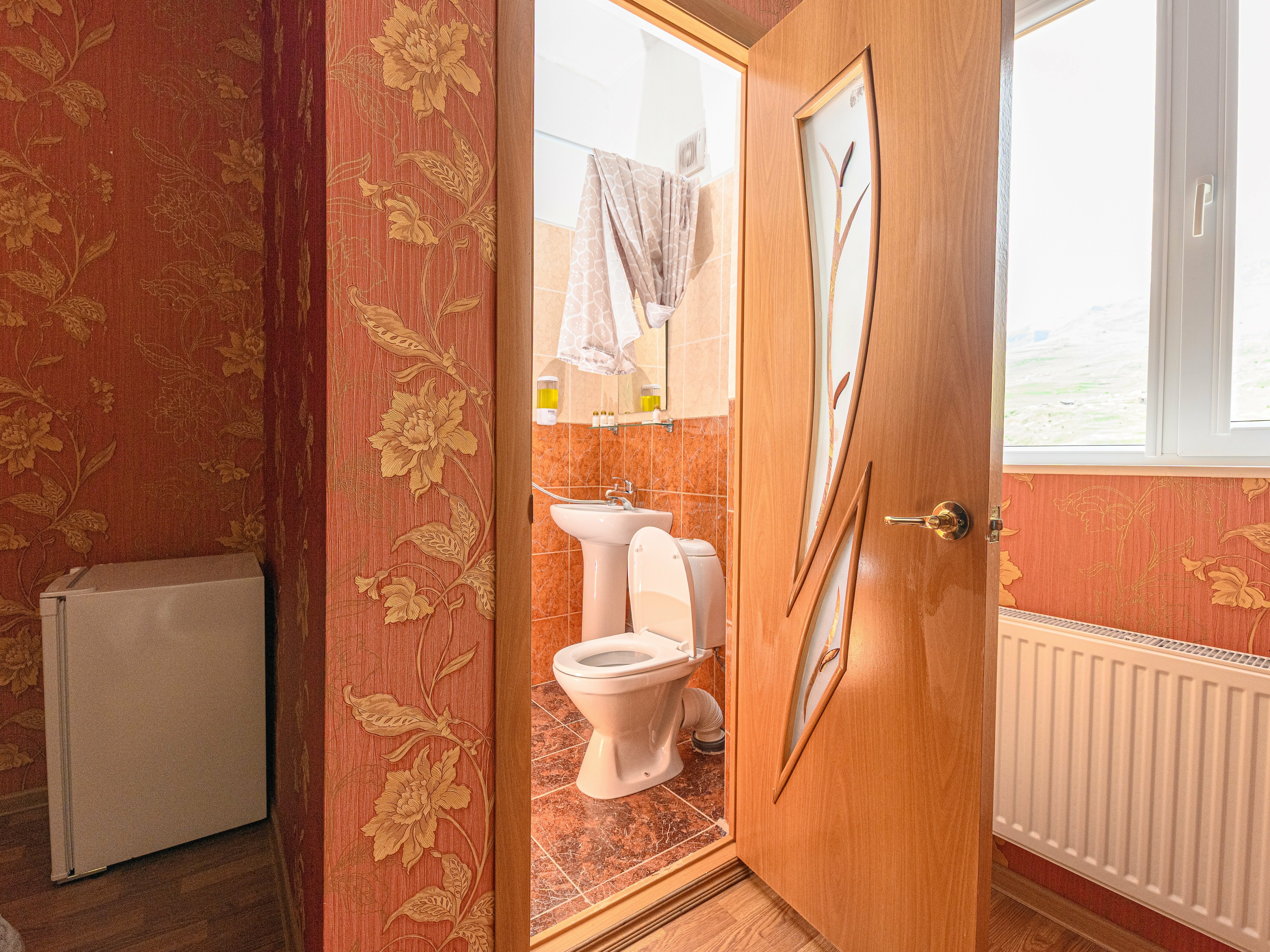 Двухместный номер с 2 отдельными кроватями, вид на горы