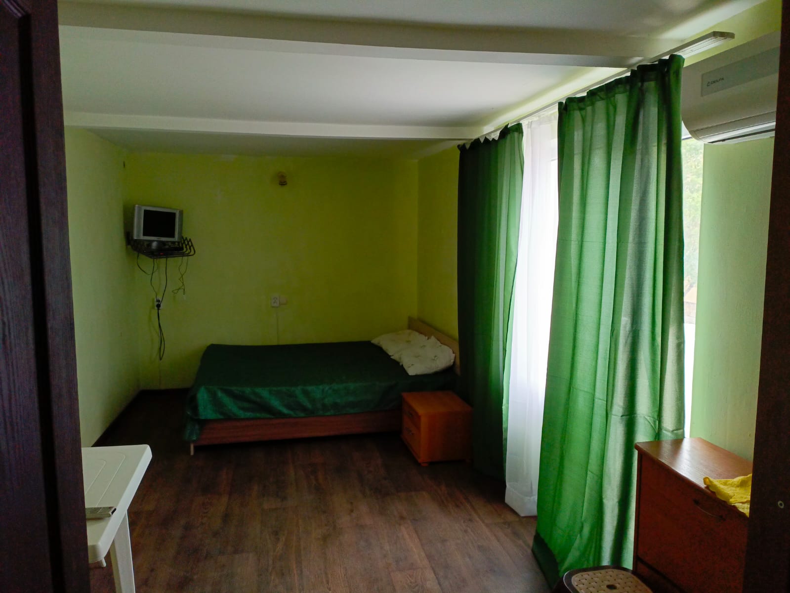 Двухместный номер Делюкс с 1 кроватью и балконом, вид на море