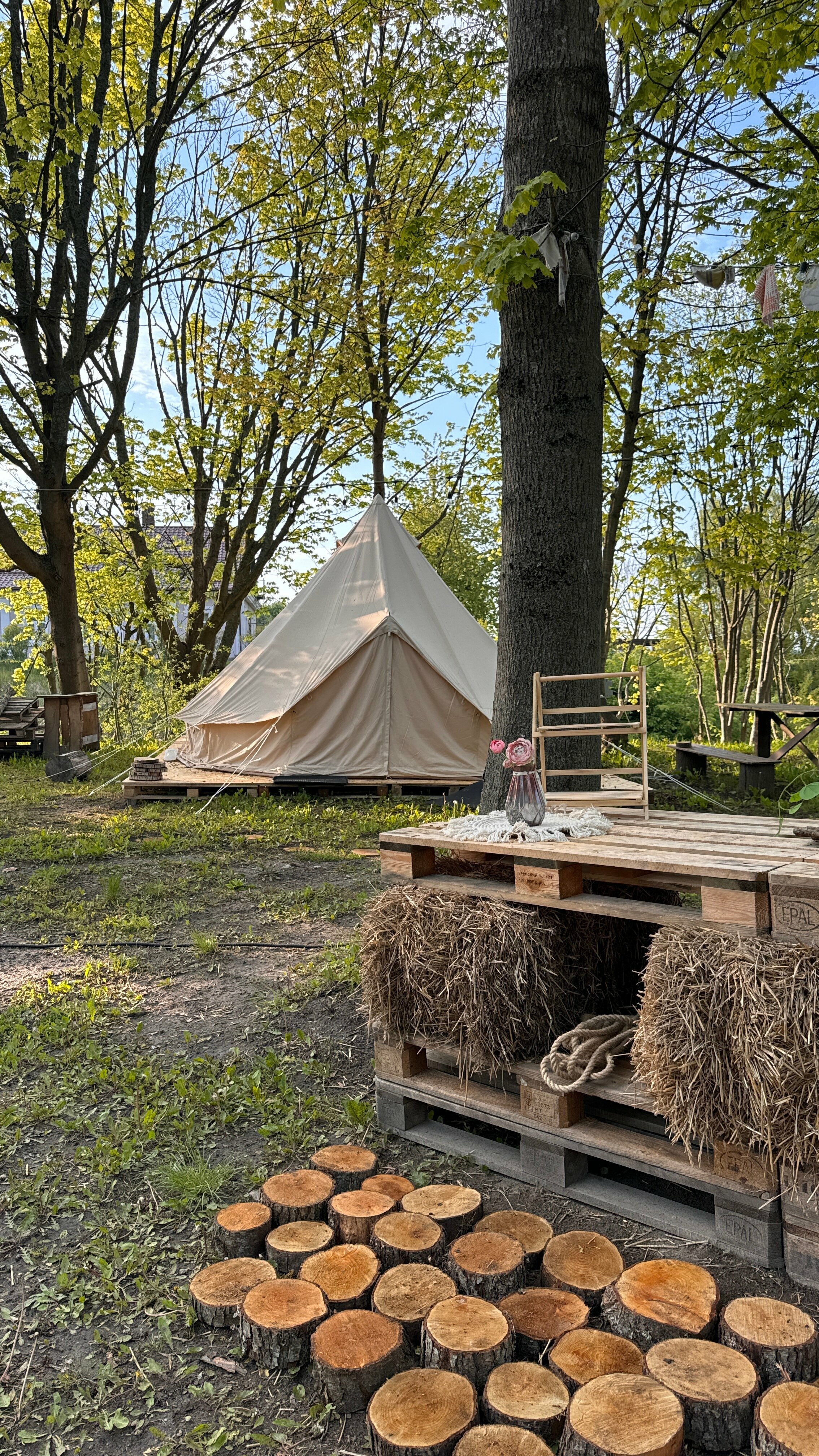 Большой семейный шатёр