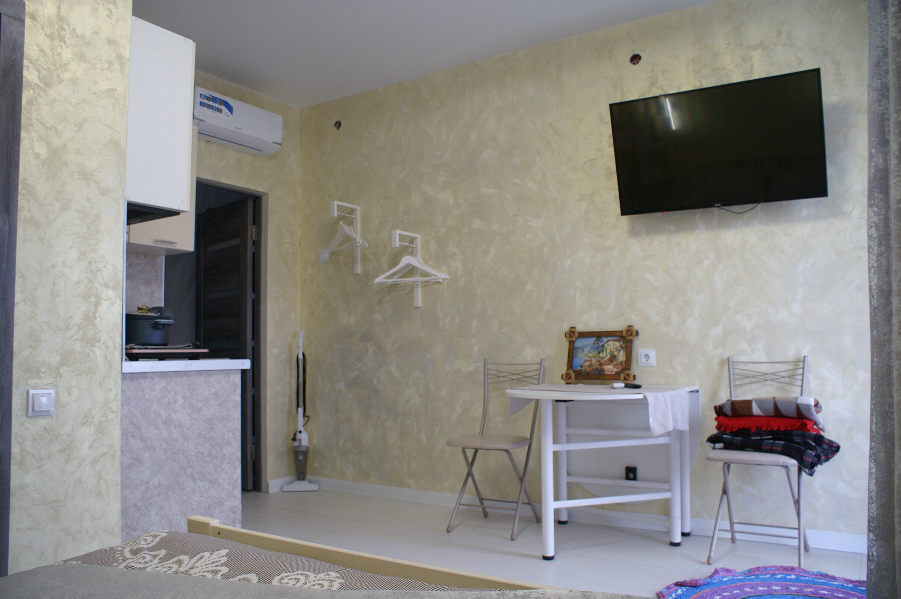 Двухместный номер Делюкс с 1 кроватью и балконом, вид на море