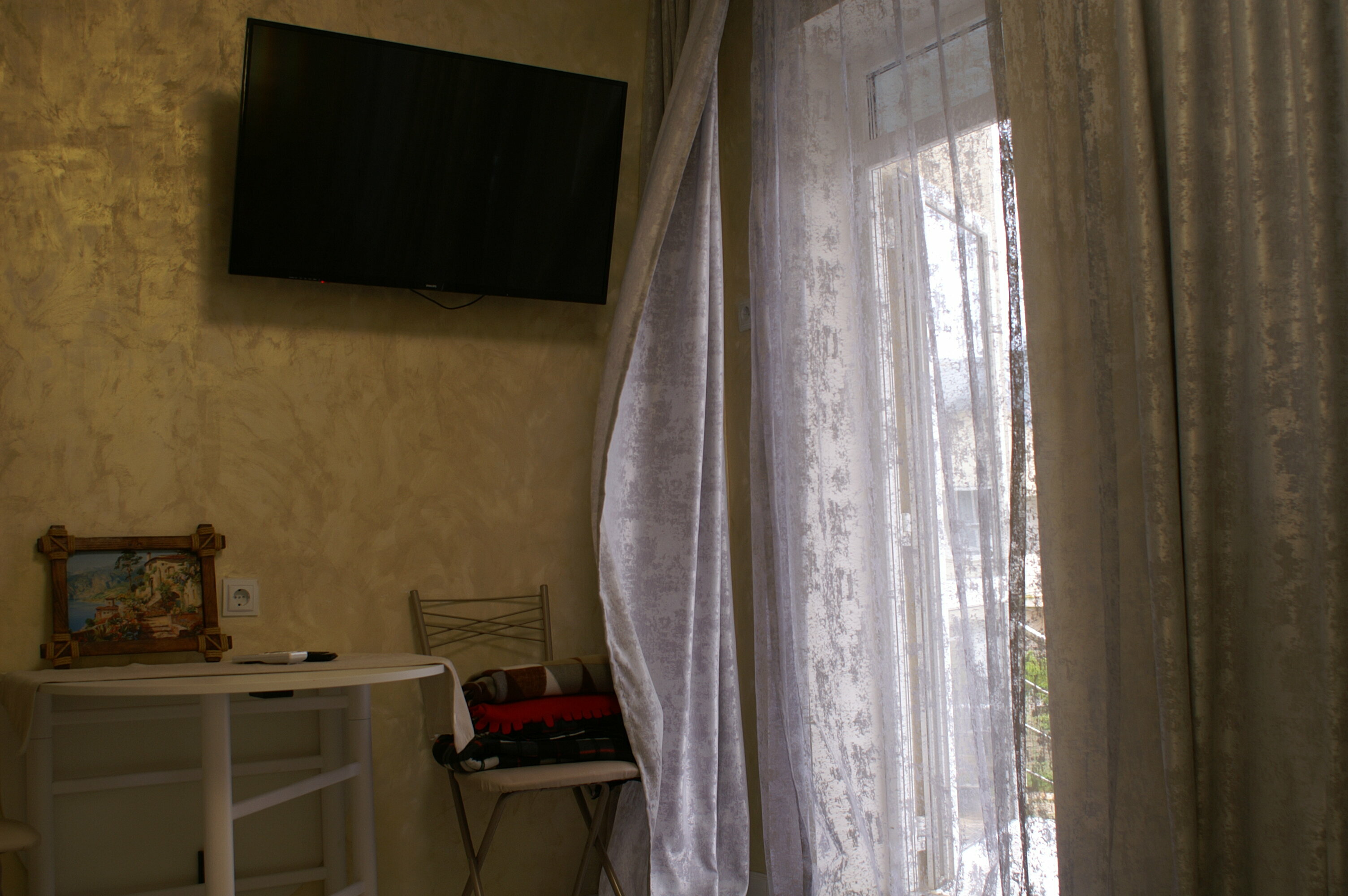 Двухместный номер Делюкс с 1 кроватью и балконом, вид на море