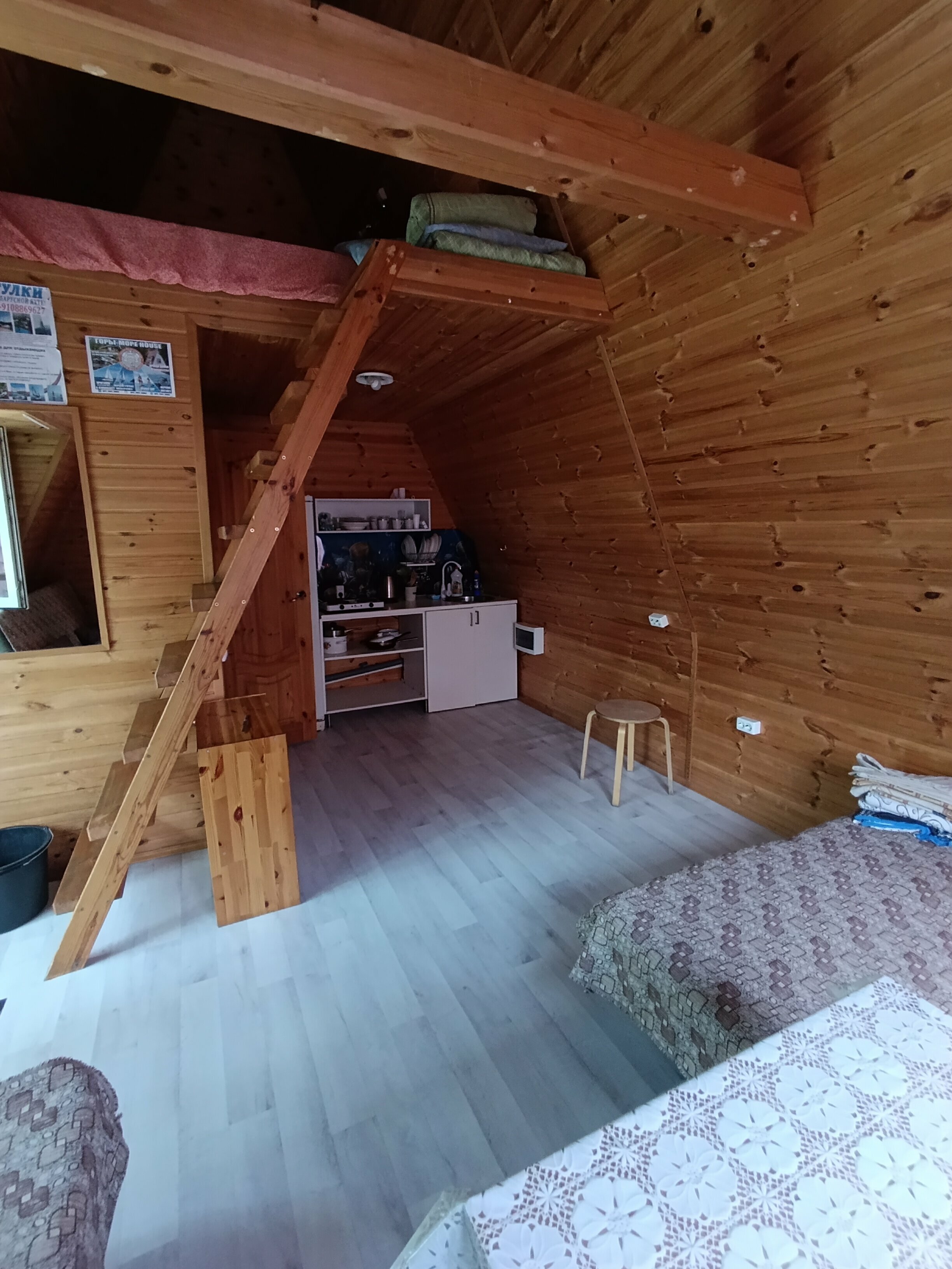 Дом 6 с палубой, 70м. до пляжа