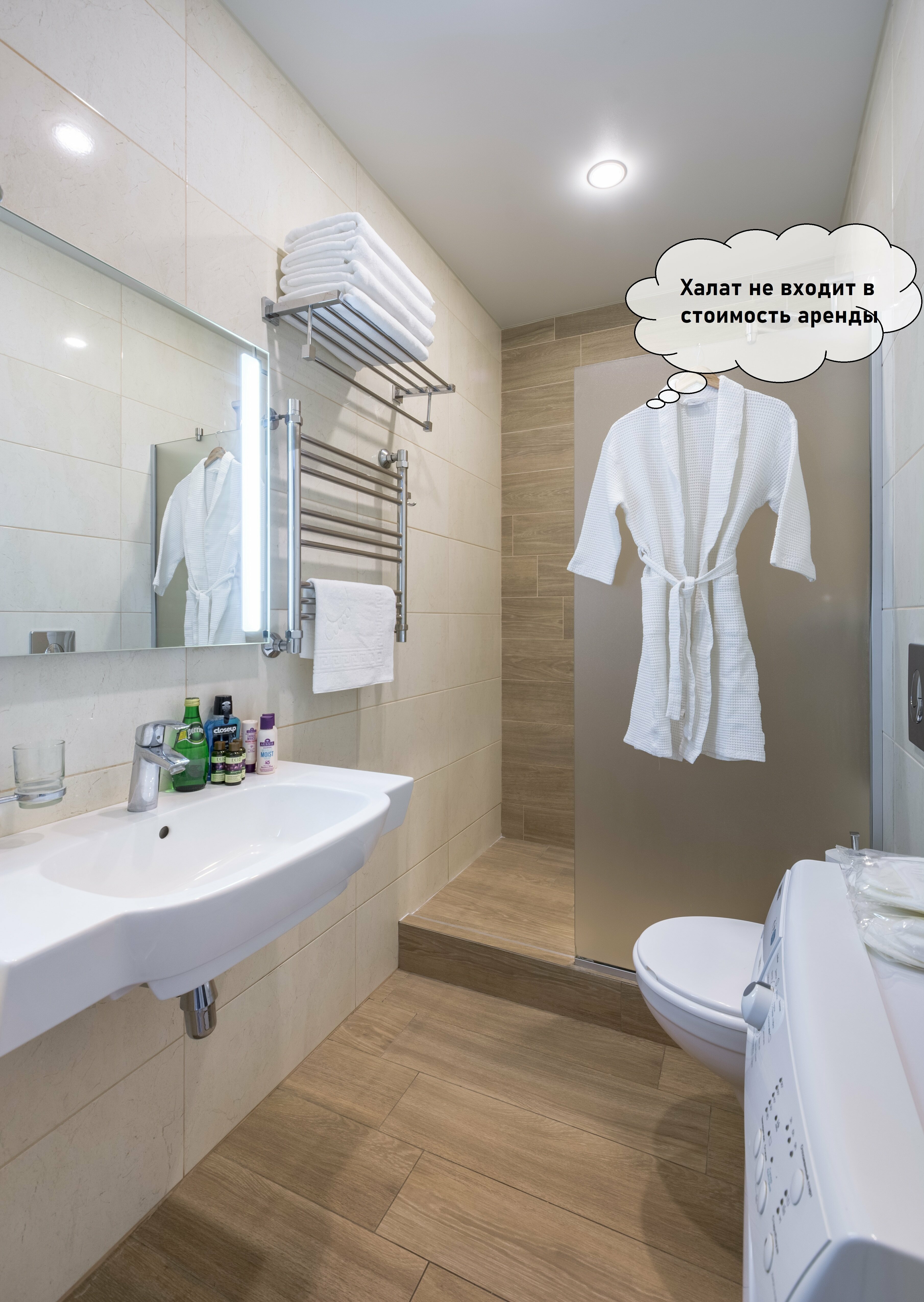 Апартаменты бизнес-класса с кроватью king-size, кухней-гостиной и открытым балконом (с видом на внутренний дворик). Размещение до 5 человек.