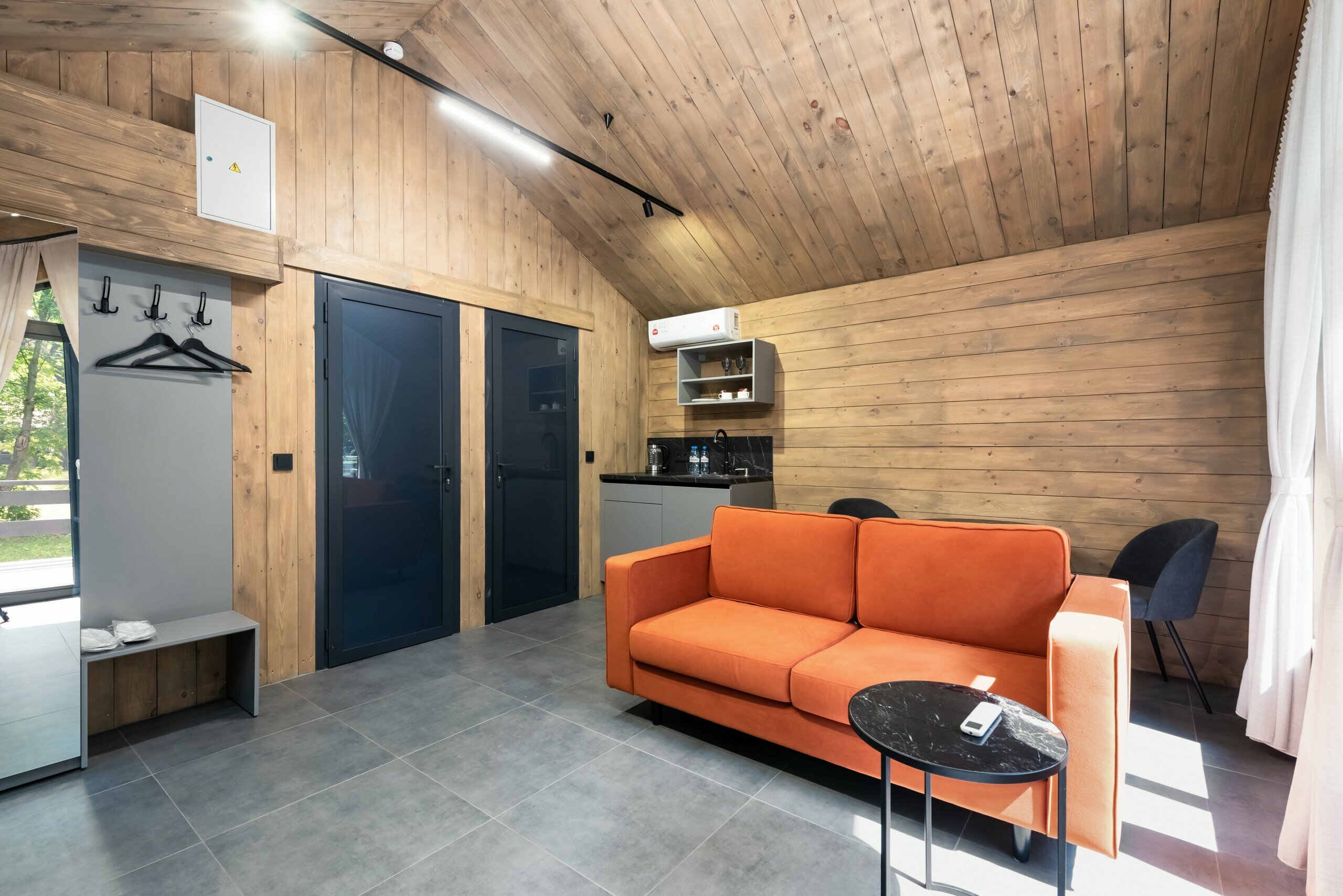 Панорамный домик